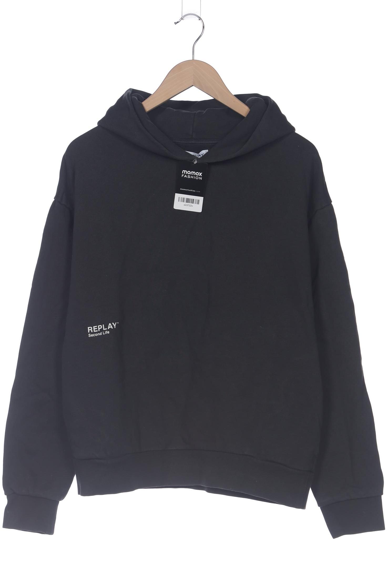 

Replay Damen Kapuzenpullover, grau, Gr. 36