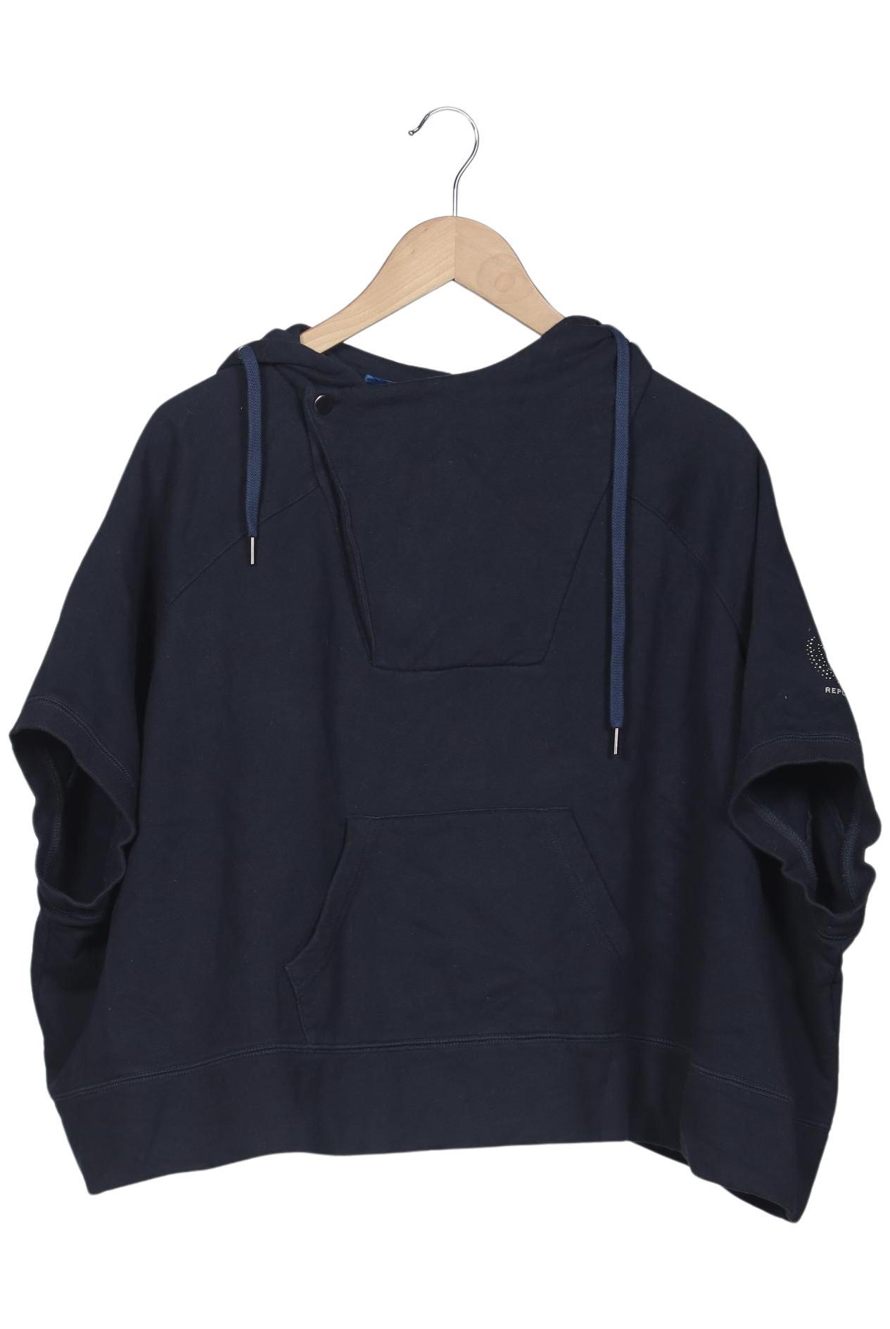 

Replay Damen Kapuzenpullover, marineblau, Gr. 36