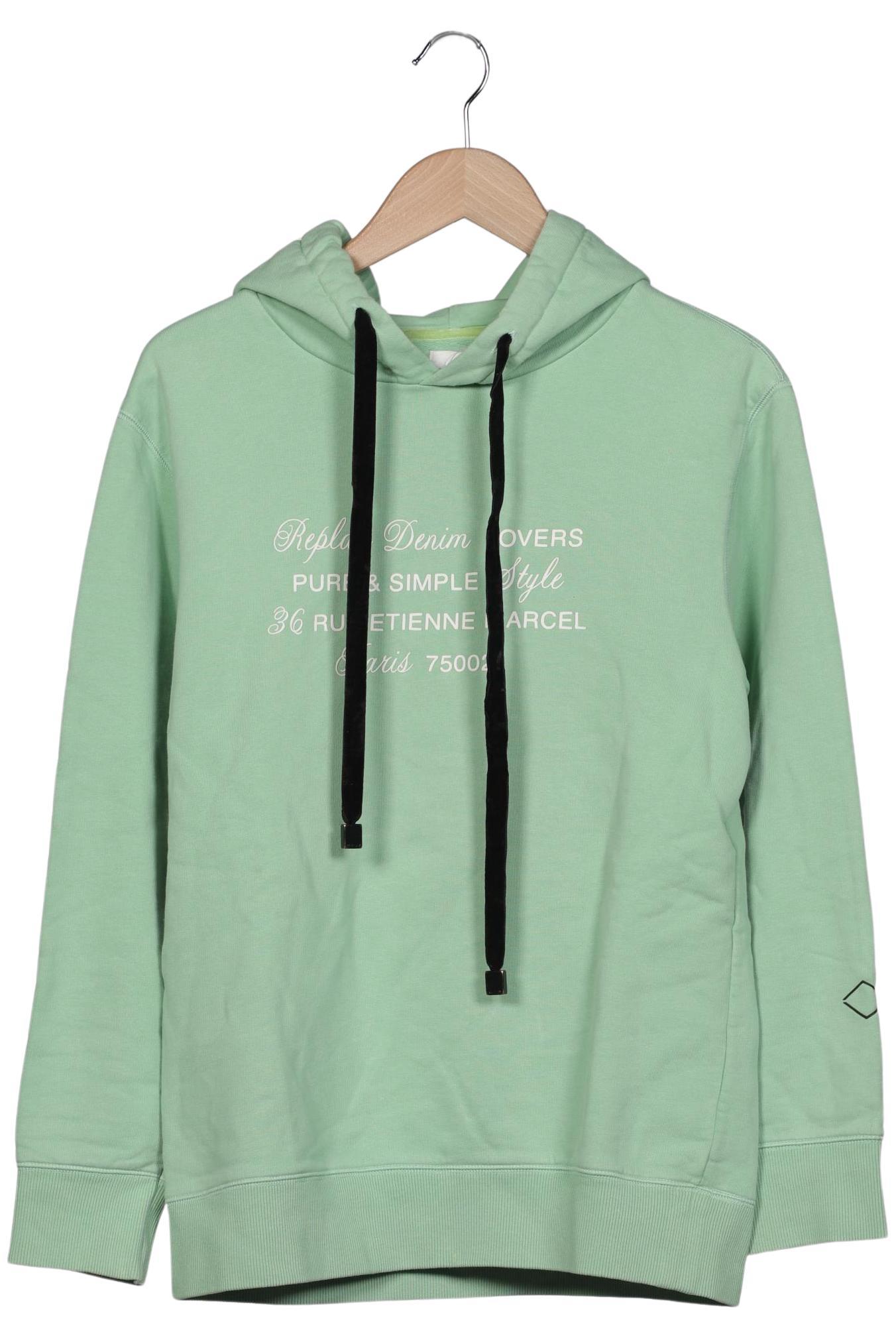 

Replay Damen Kapuzenpullover, hellgrün, Gr. 36