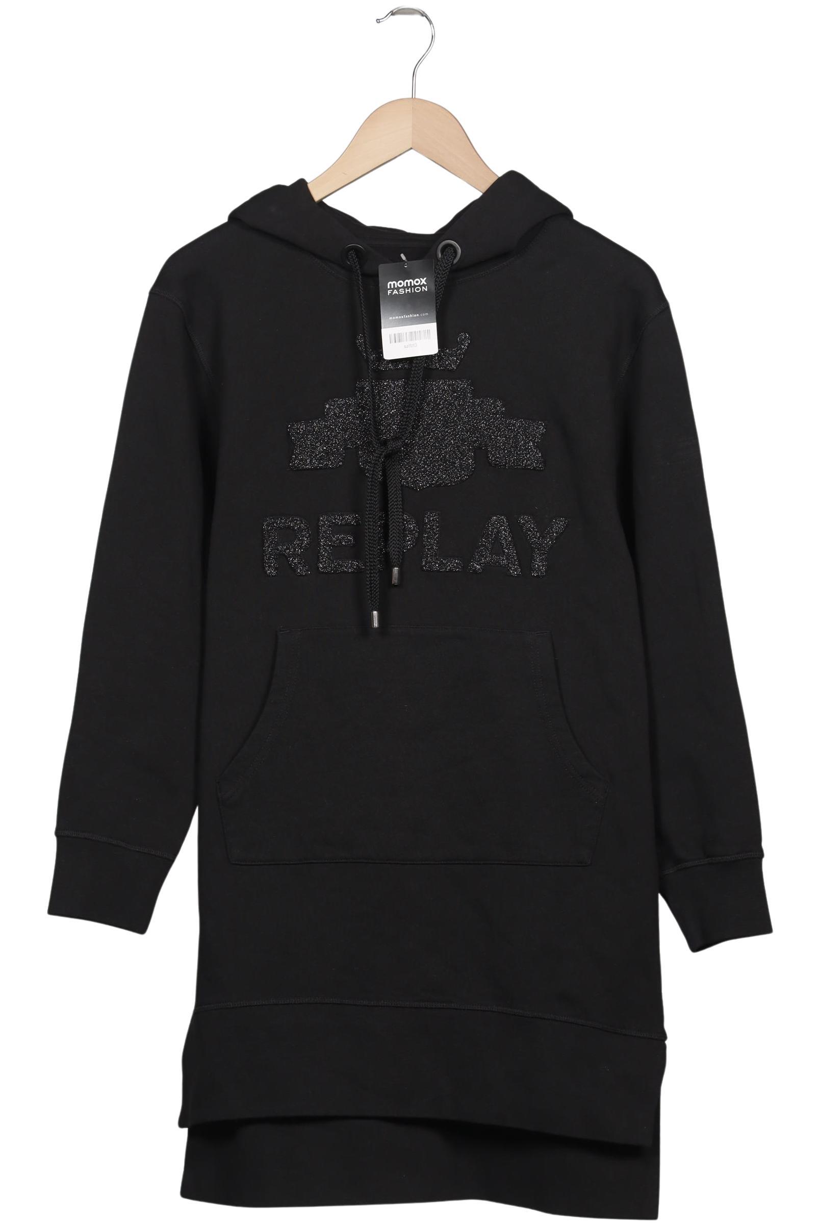 

Replay Damen Kapuzenpullover, schwarz, Gr. 34