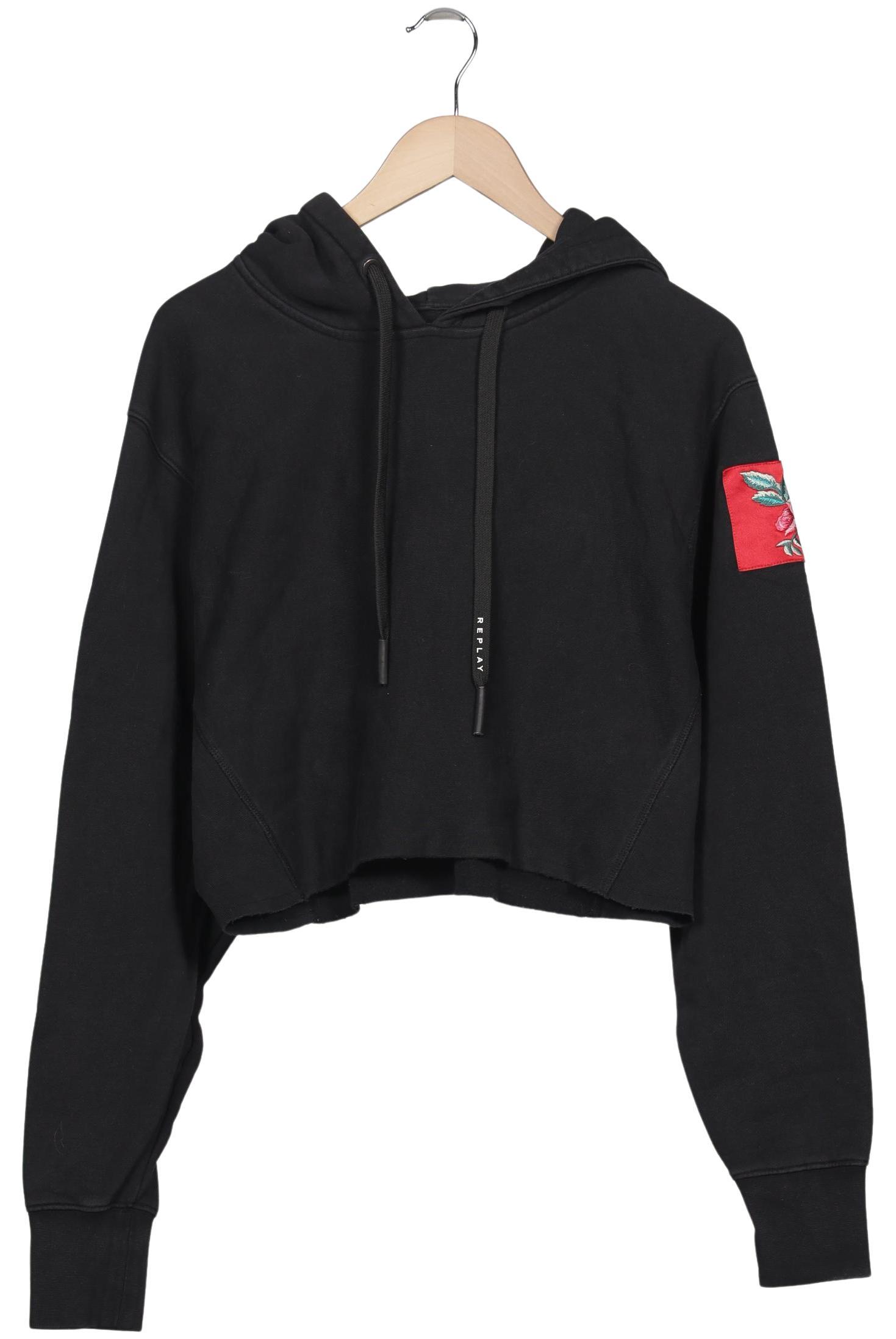 

Replay Damen Kapuzenpullover, schwarz, Gr. 36