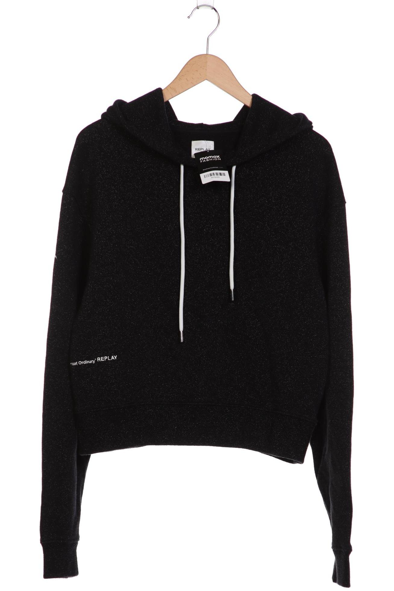 

Replay Damen Kapuzenpullover, schwarz, Gr. 36