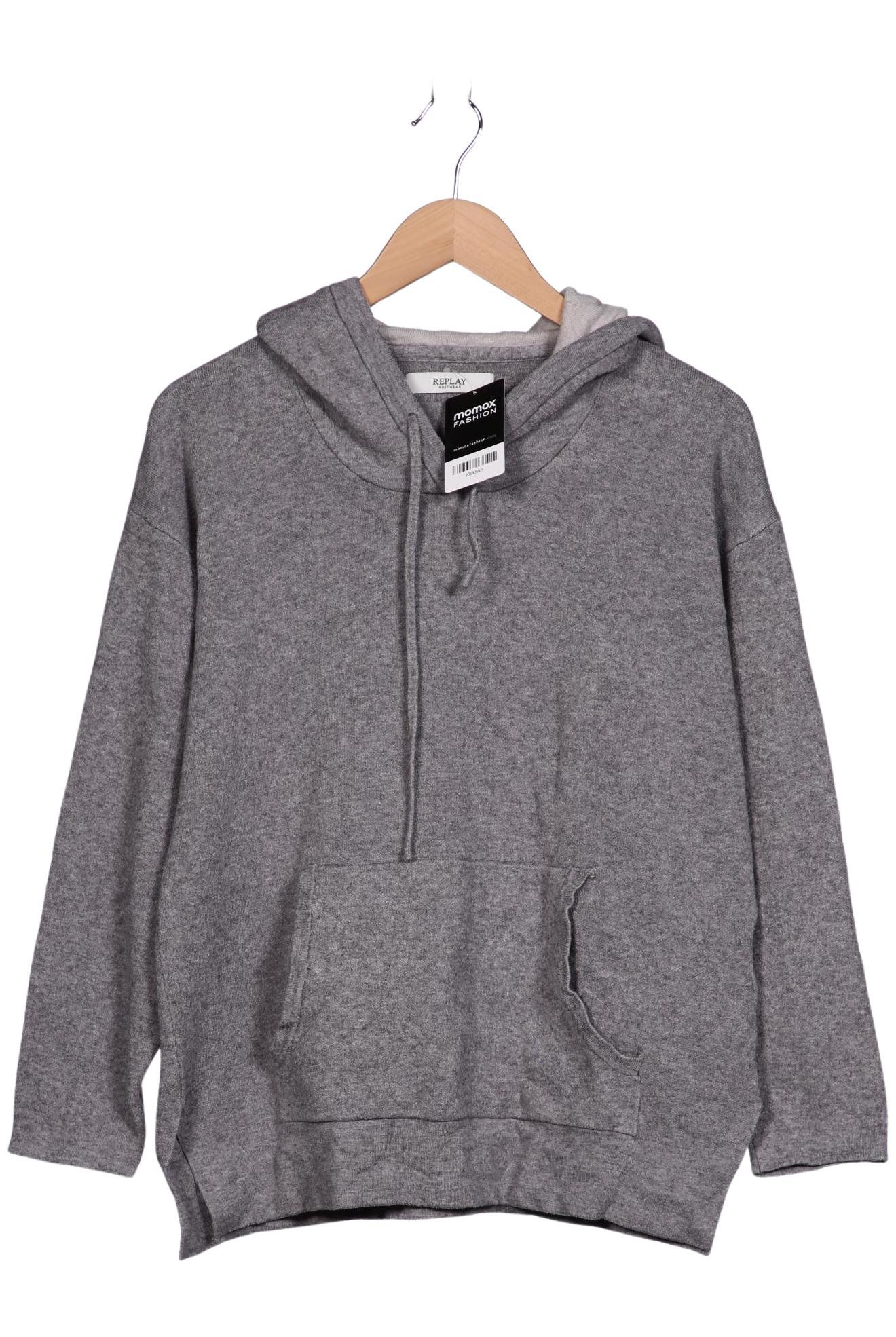 

Replay Damen Kapuzenpullover, grau, Gr. 44