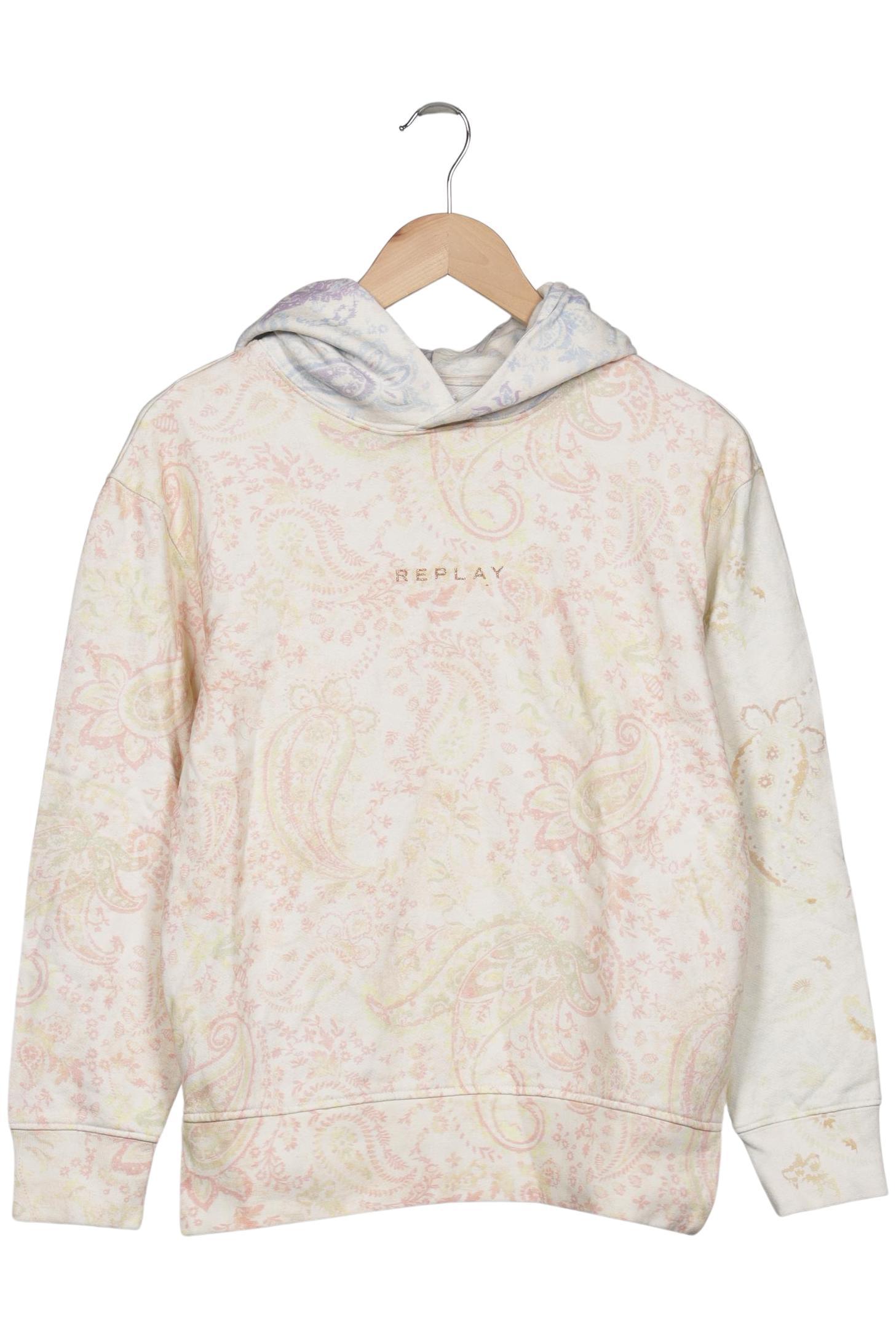

Replay Damen Kapuzenpullover, cremeweiß, Gr. 36