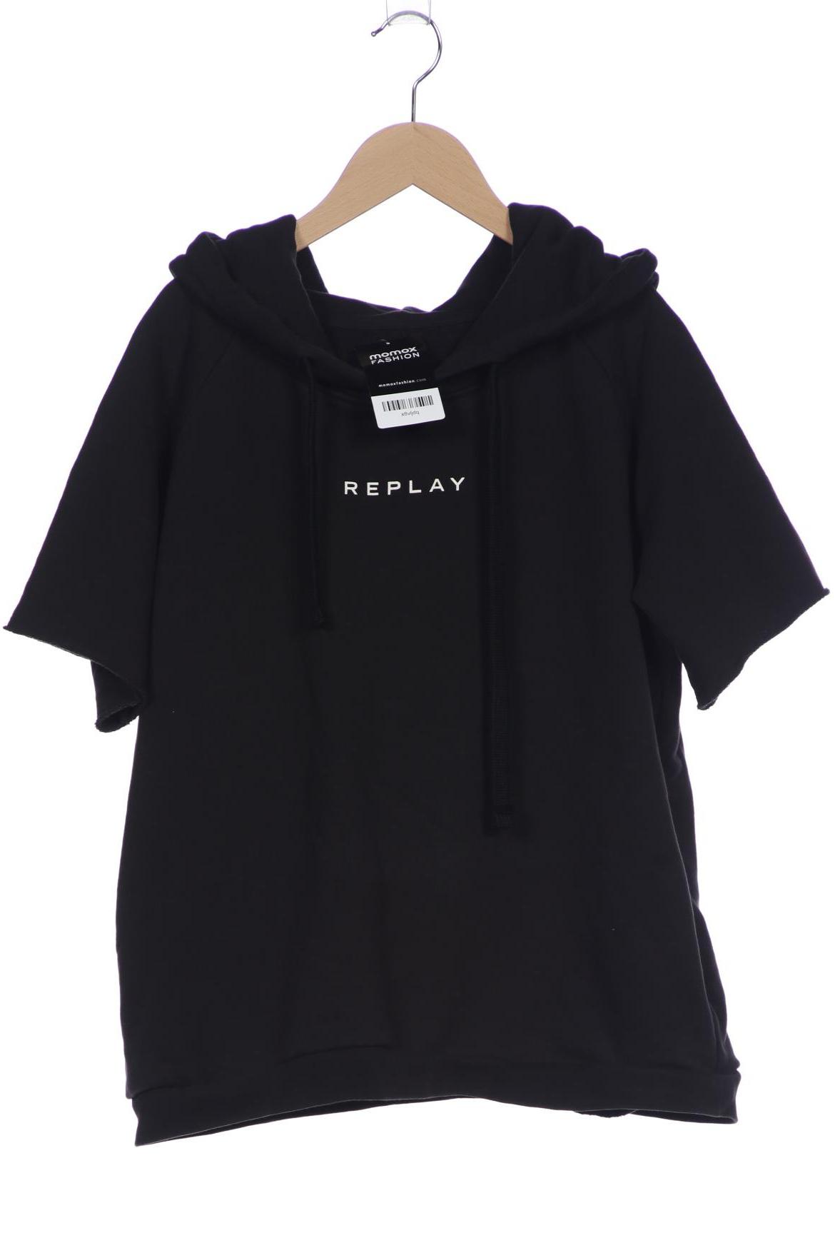 

Replay Damen Kapuzenpullover, schwarz, Gr. 46