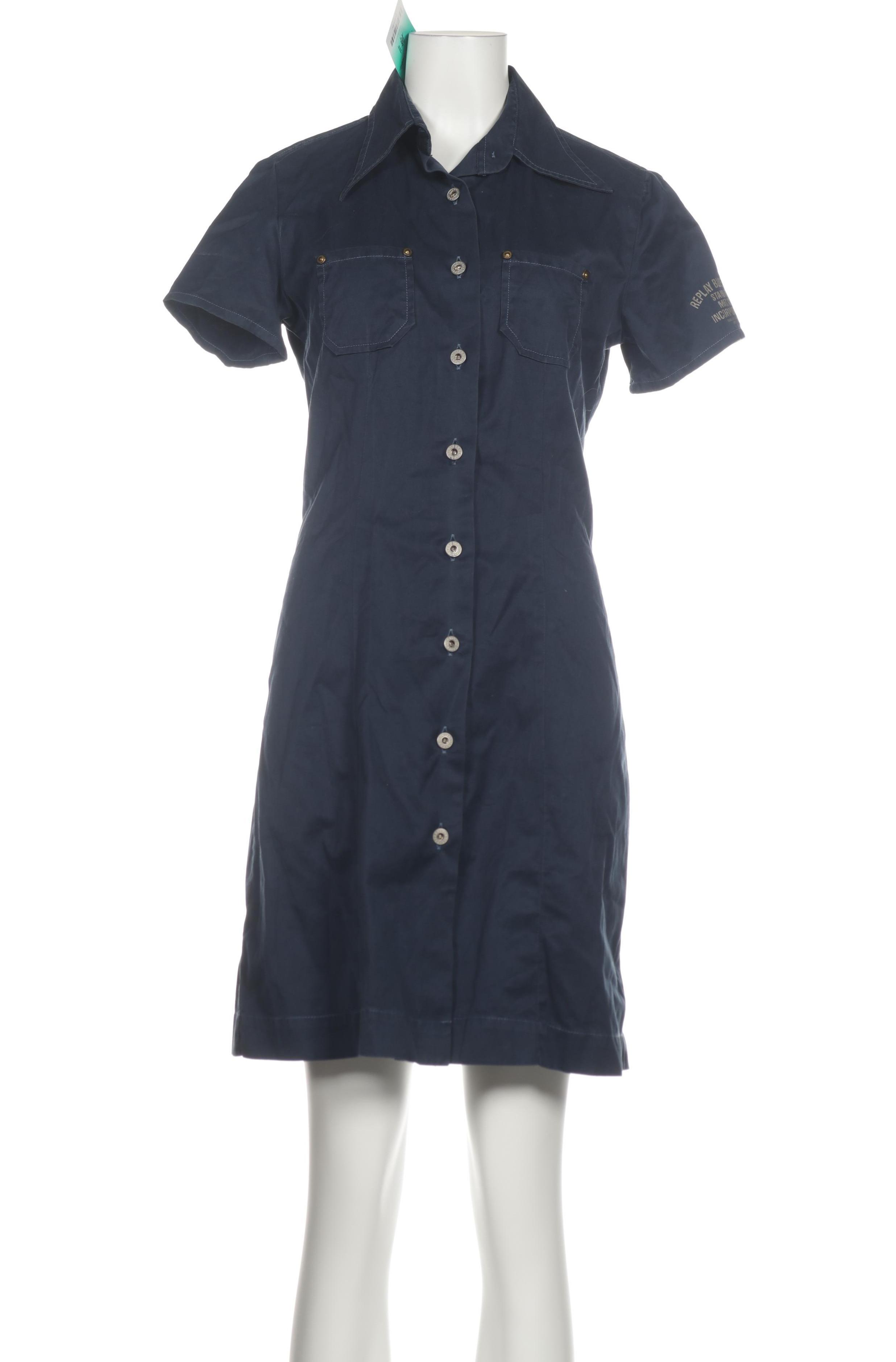 

Replay Damen Kleid, blau, Gr.