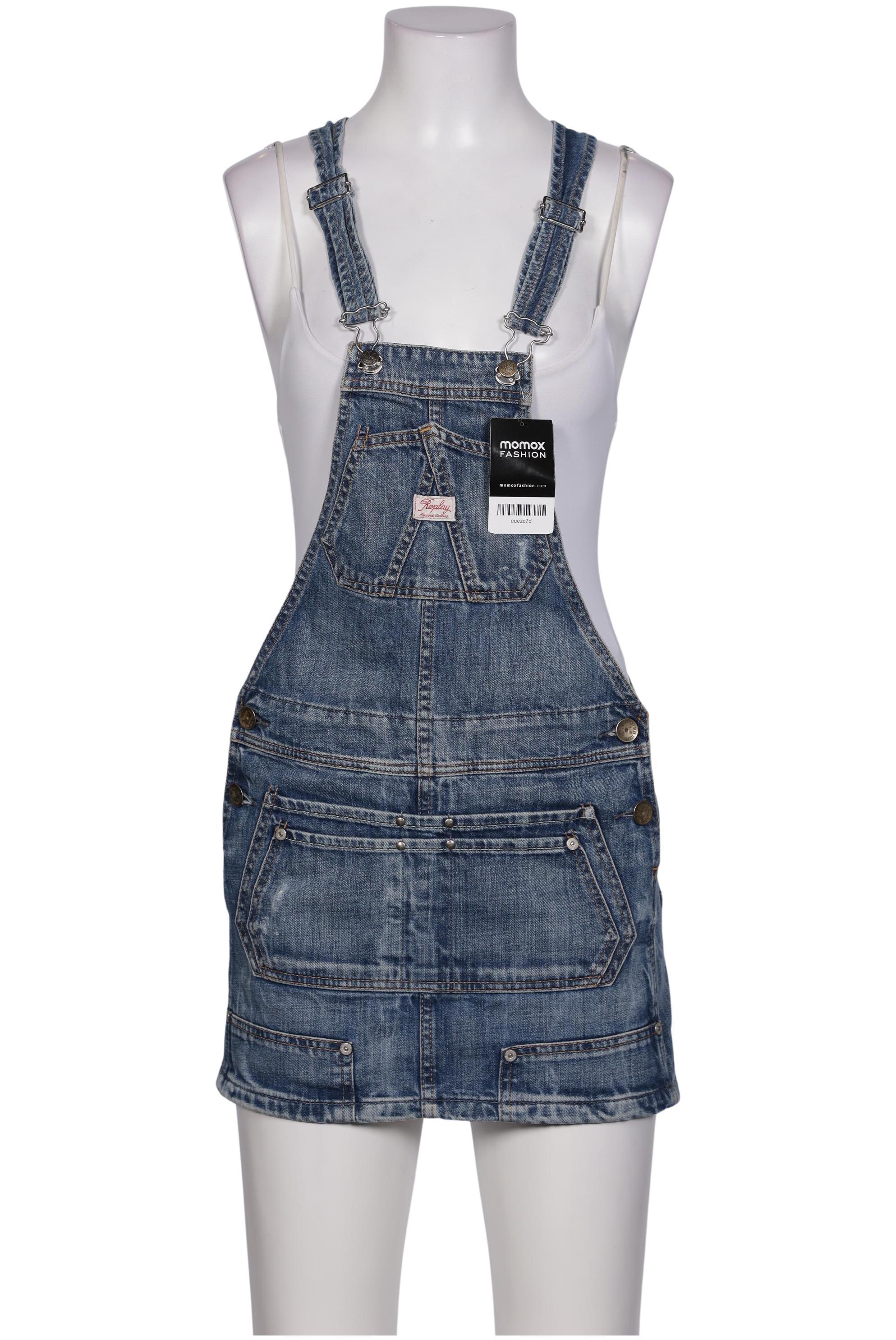 

Replay Damen Kleid, blau, Gr. 34