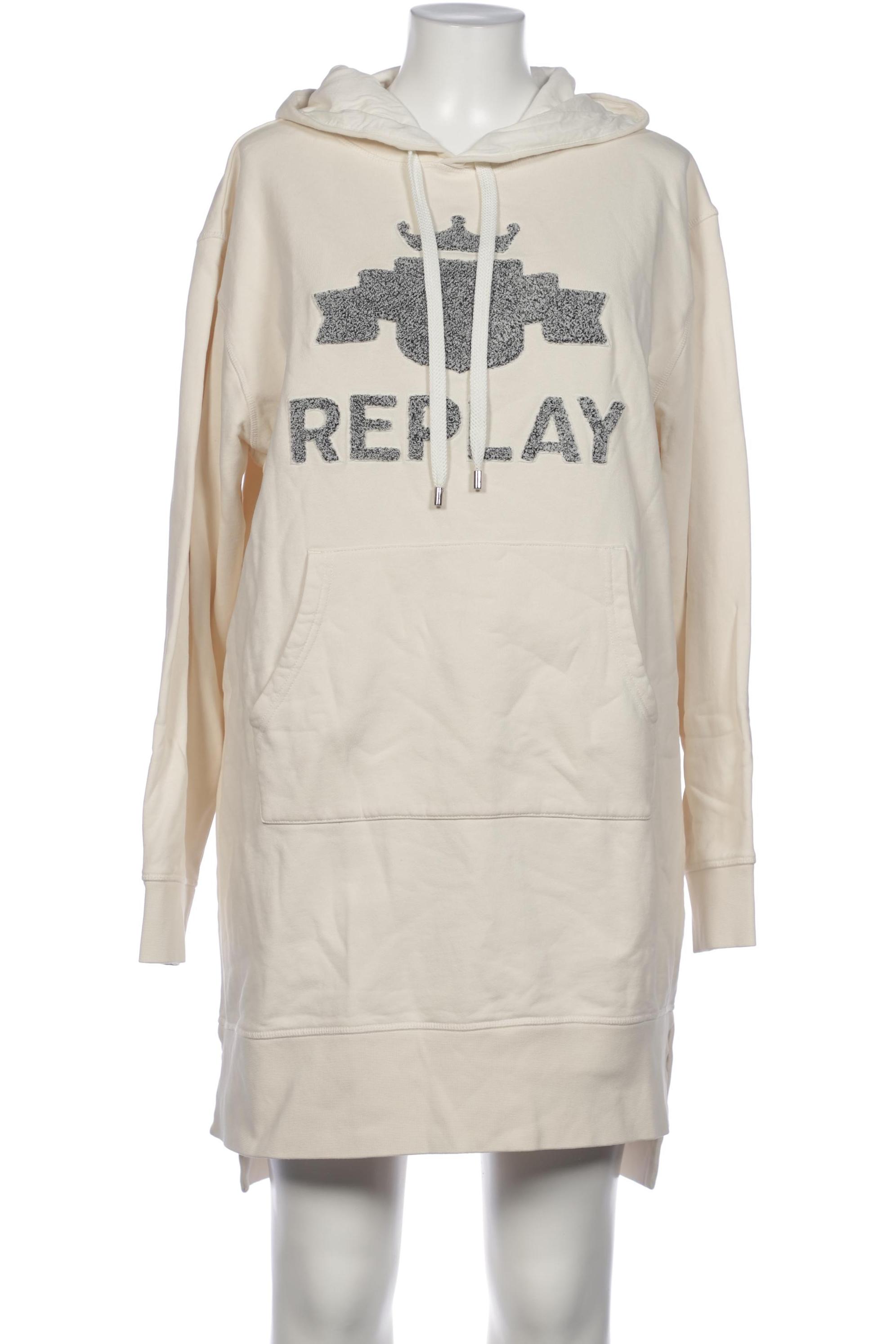 

Replay Damen Kleid, cremeweiß, Gr. 44