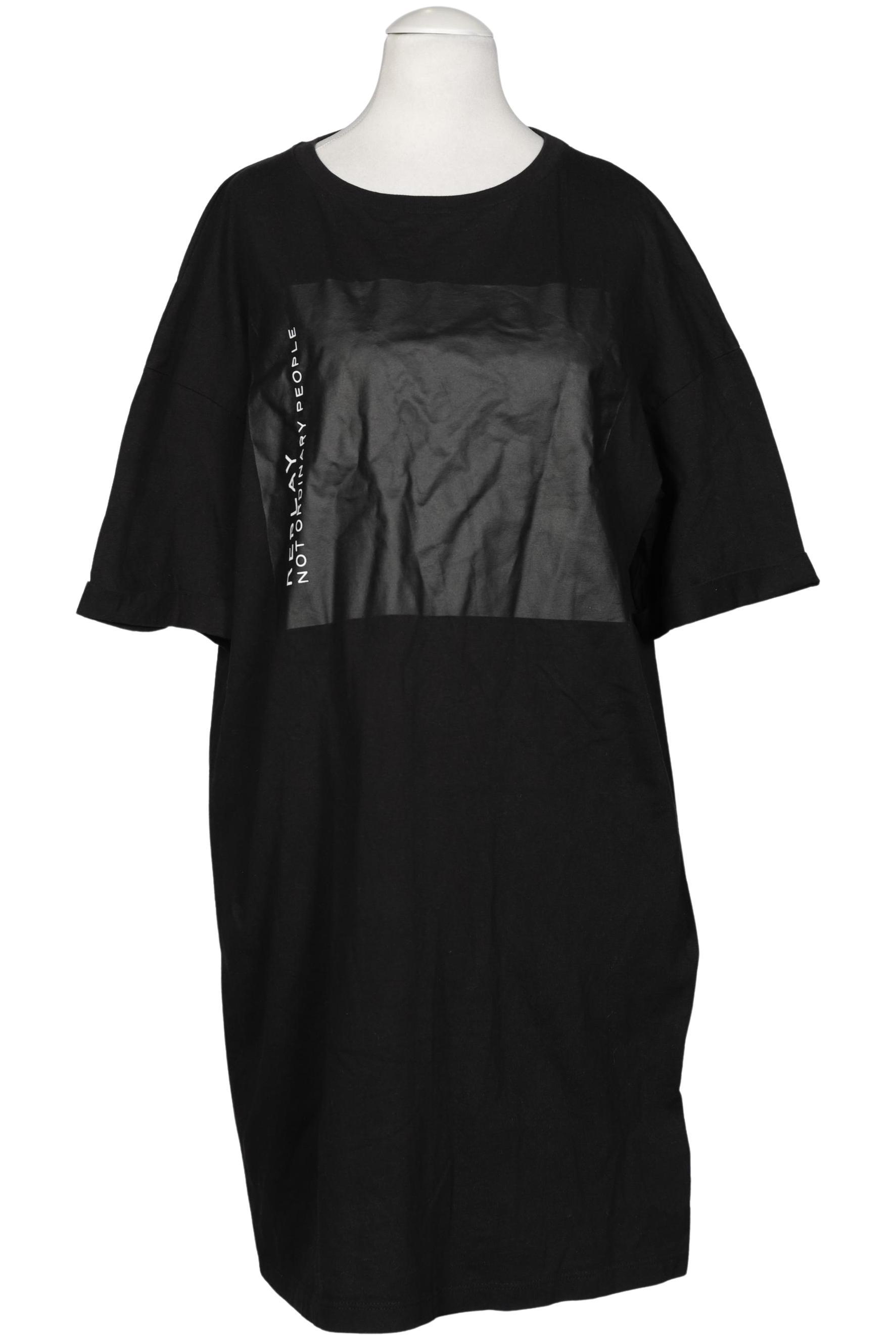 

Replay Damen Kleid, schwarz, Gr. 34
