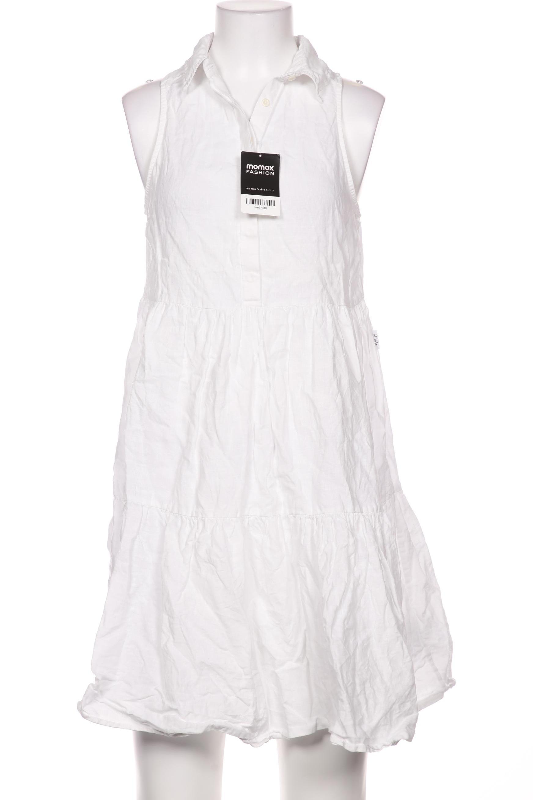 

Replay Damen Kleid, weiß, Gr. 34