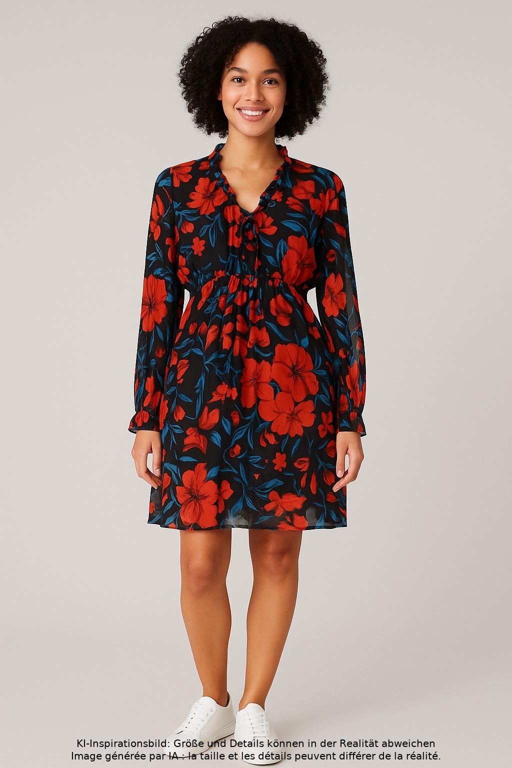 

Replay Damen Kleid, mehrfarbig, Gr. 42