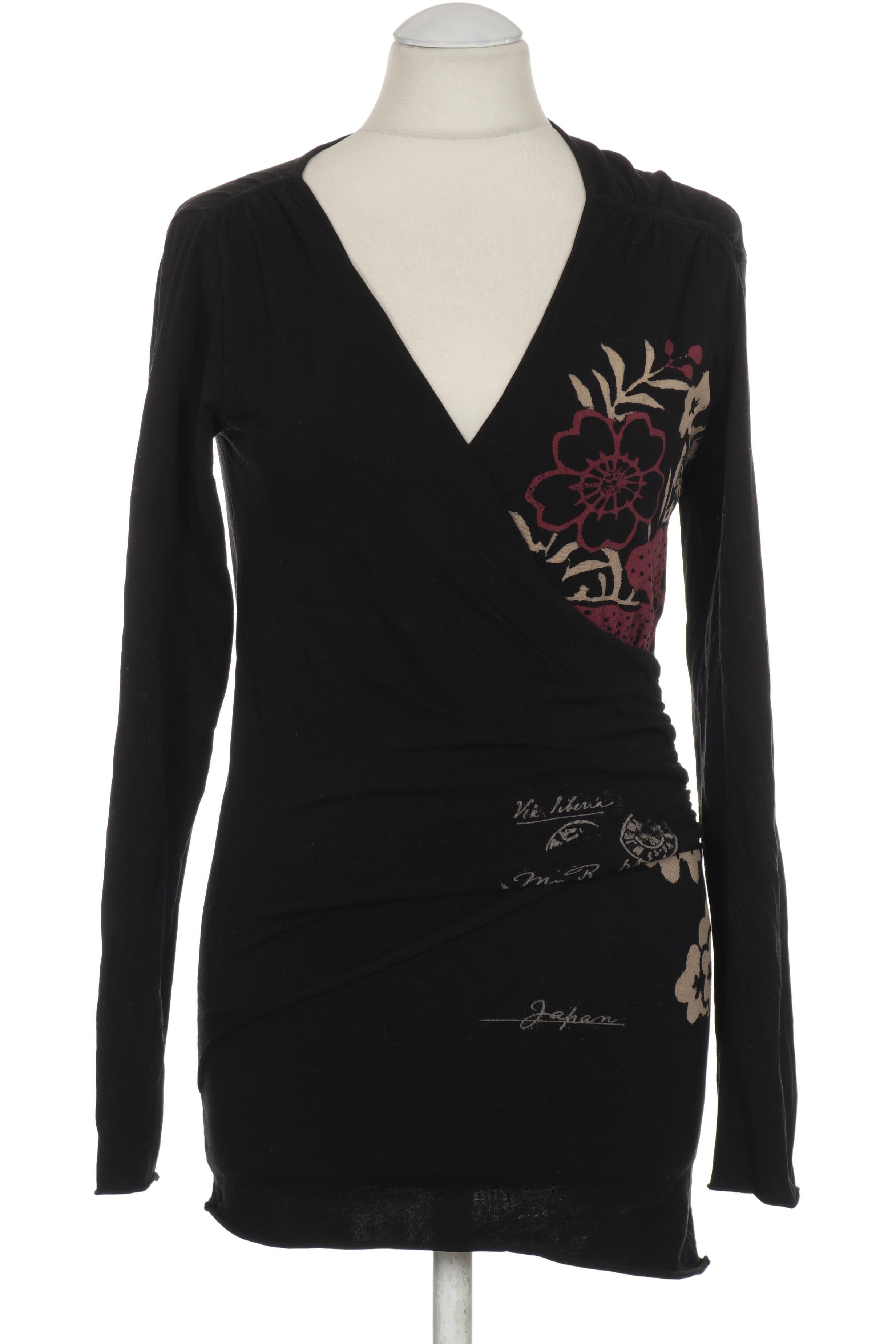 

Replay Damen Langarmshirt, schwarz, Gr.