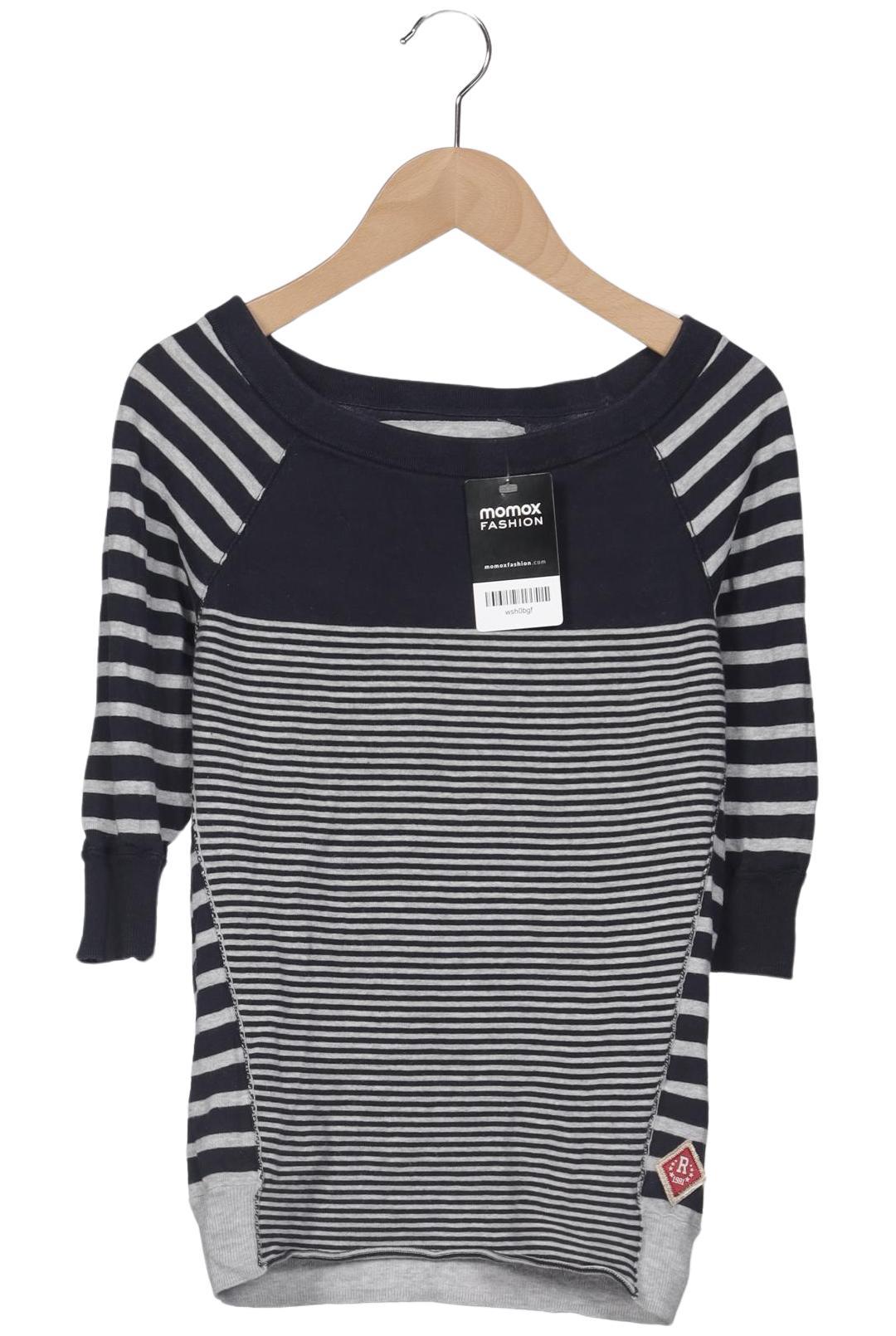 

Replay Damen Langarmshirt, marineblau, Gr. 36