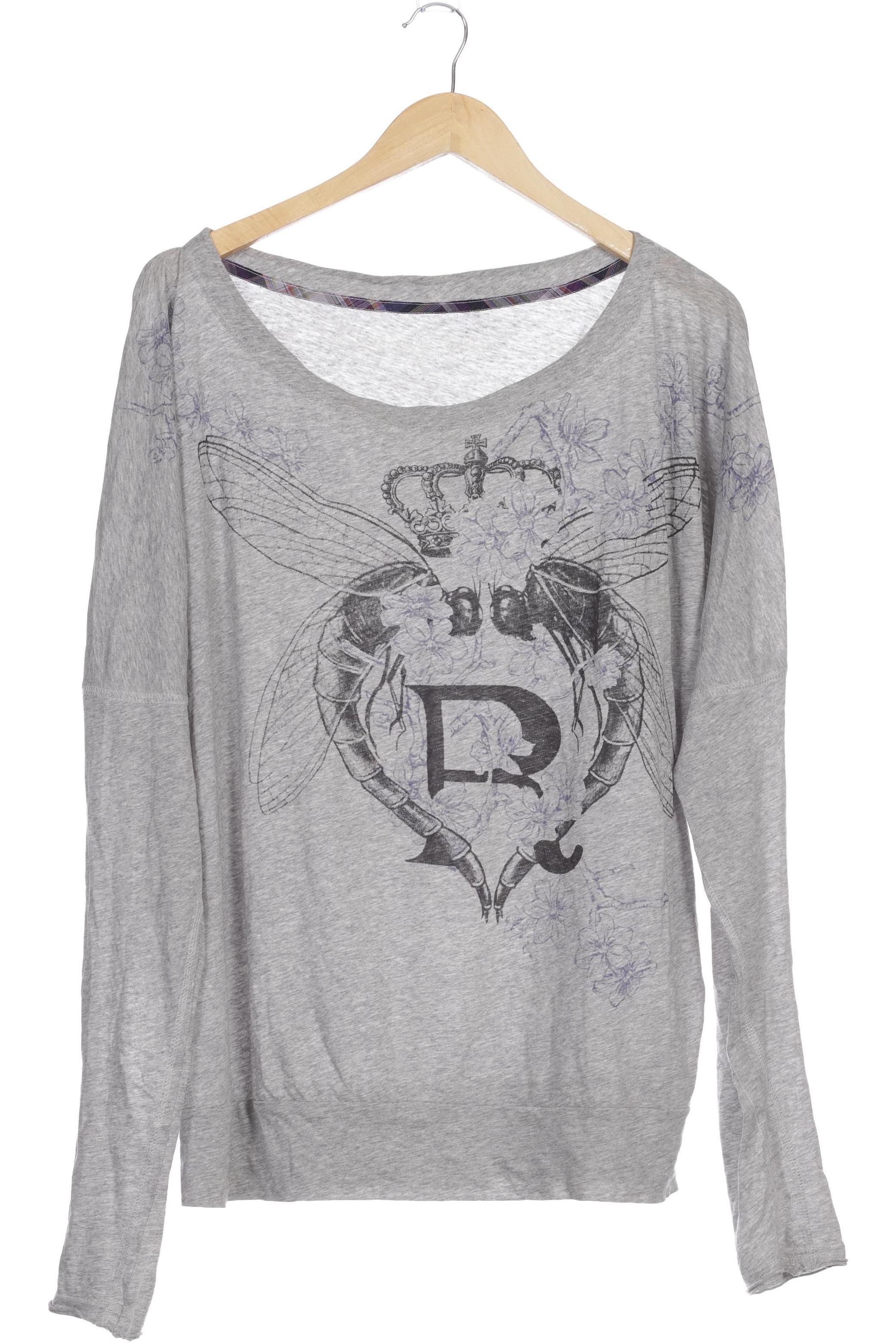 

Replay Damen Langarmshirt, grau, Gr.