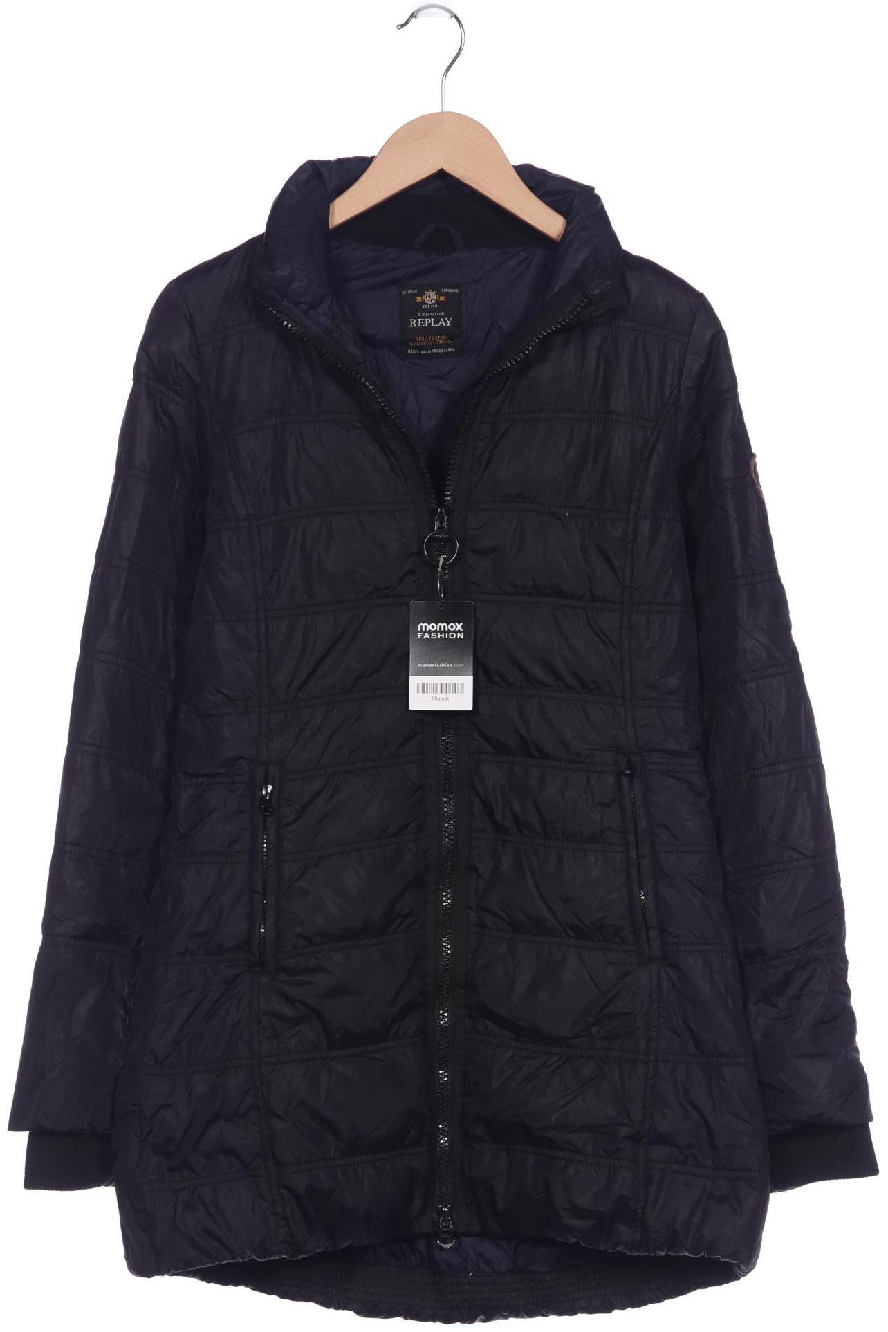 

Replay Damen Mantel, schwarz, Gr. 38