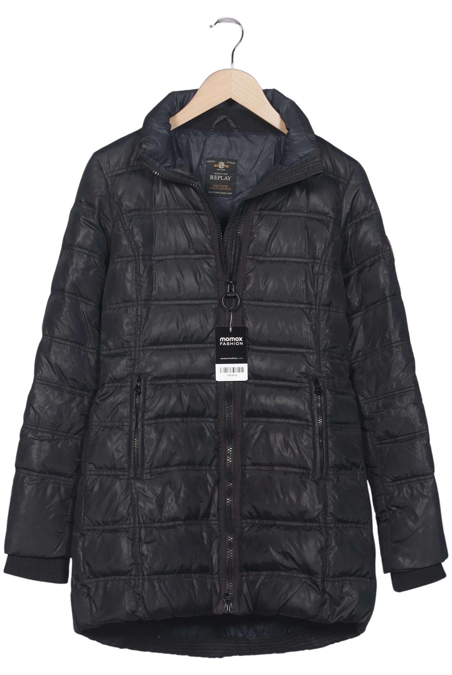 

Replay Damen Mantel, schwarz, Gr. 36