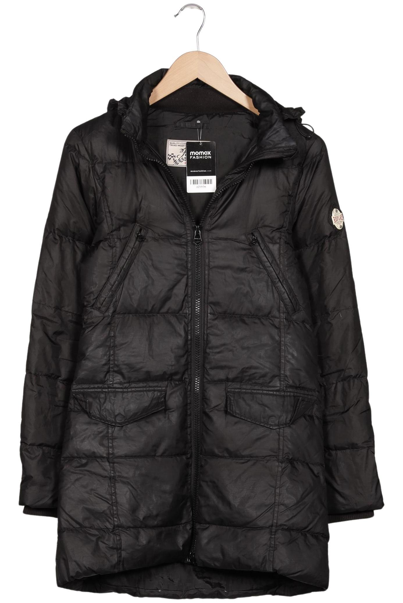 

Replay Damen Mantel, schwarz, Gr. 38