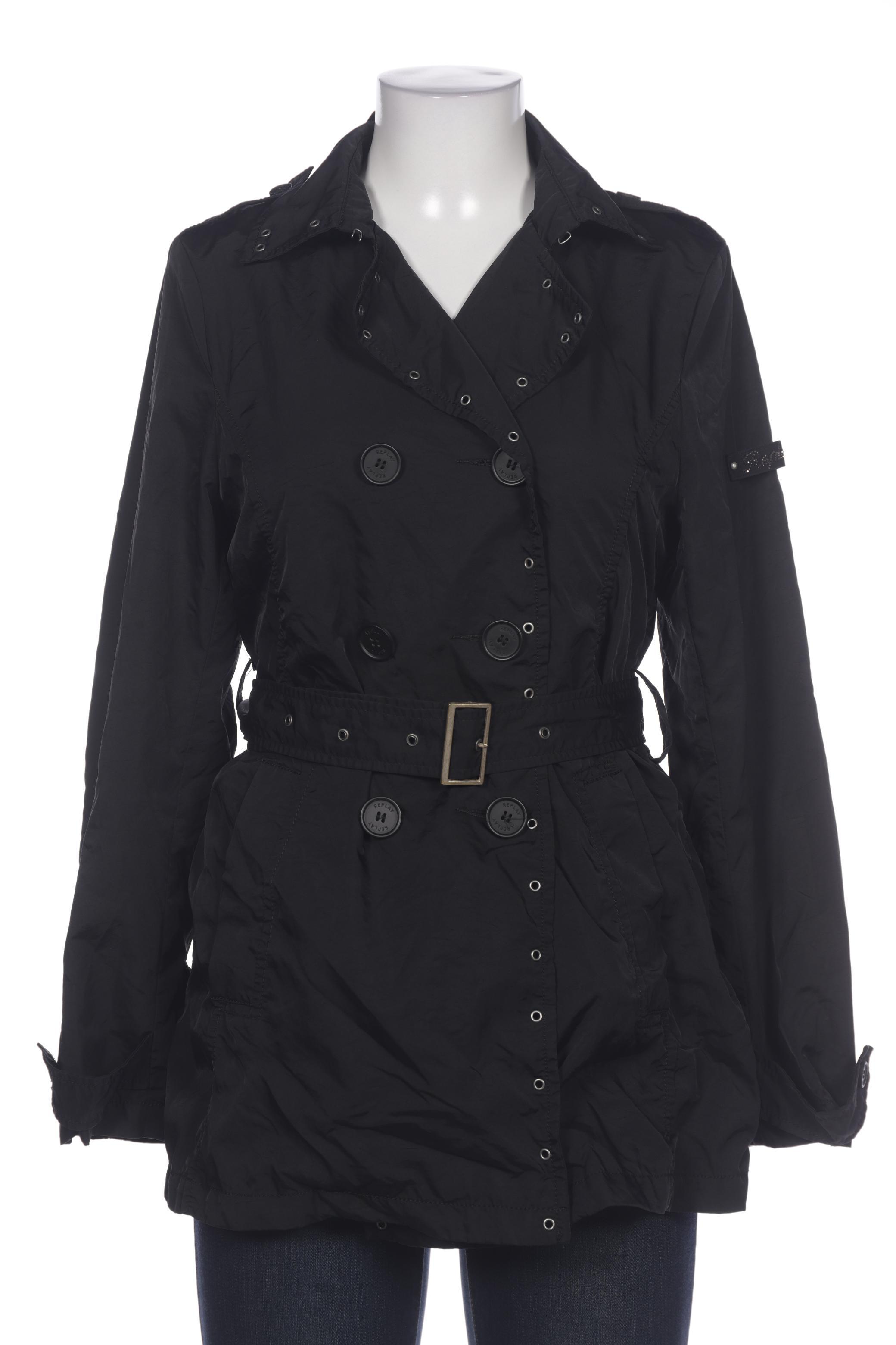 

Replay Damen Mantel, schwarz, Gr. 38