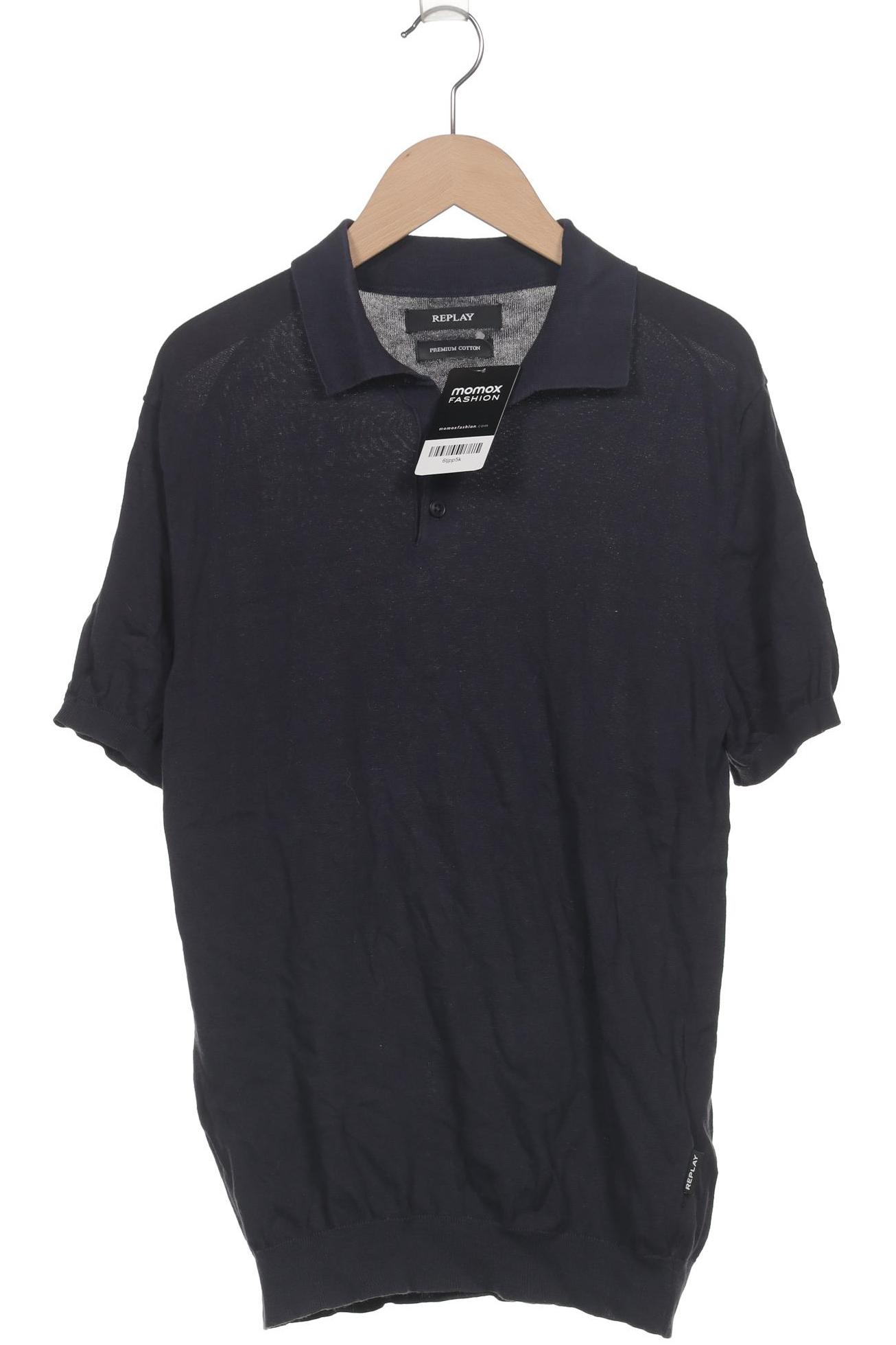 

Replay Damen Poloshirt, marineblau, Gr. 38