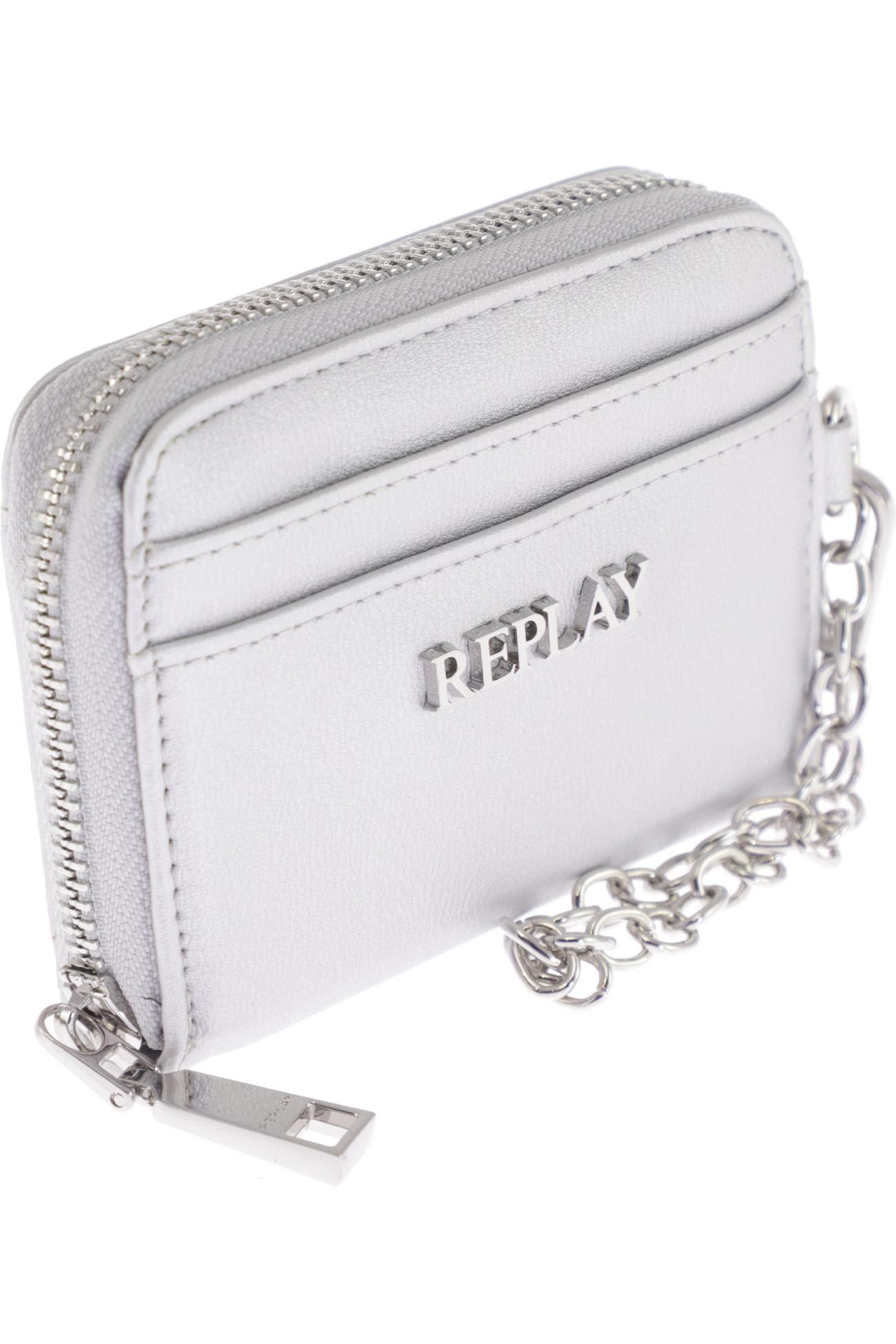 

Replay Damen Portemonnaie, silber, Gr.