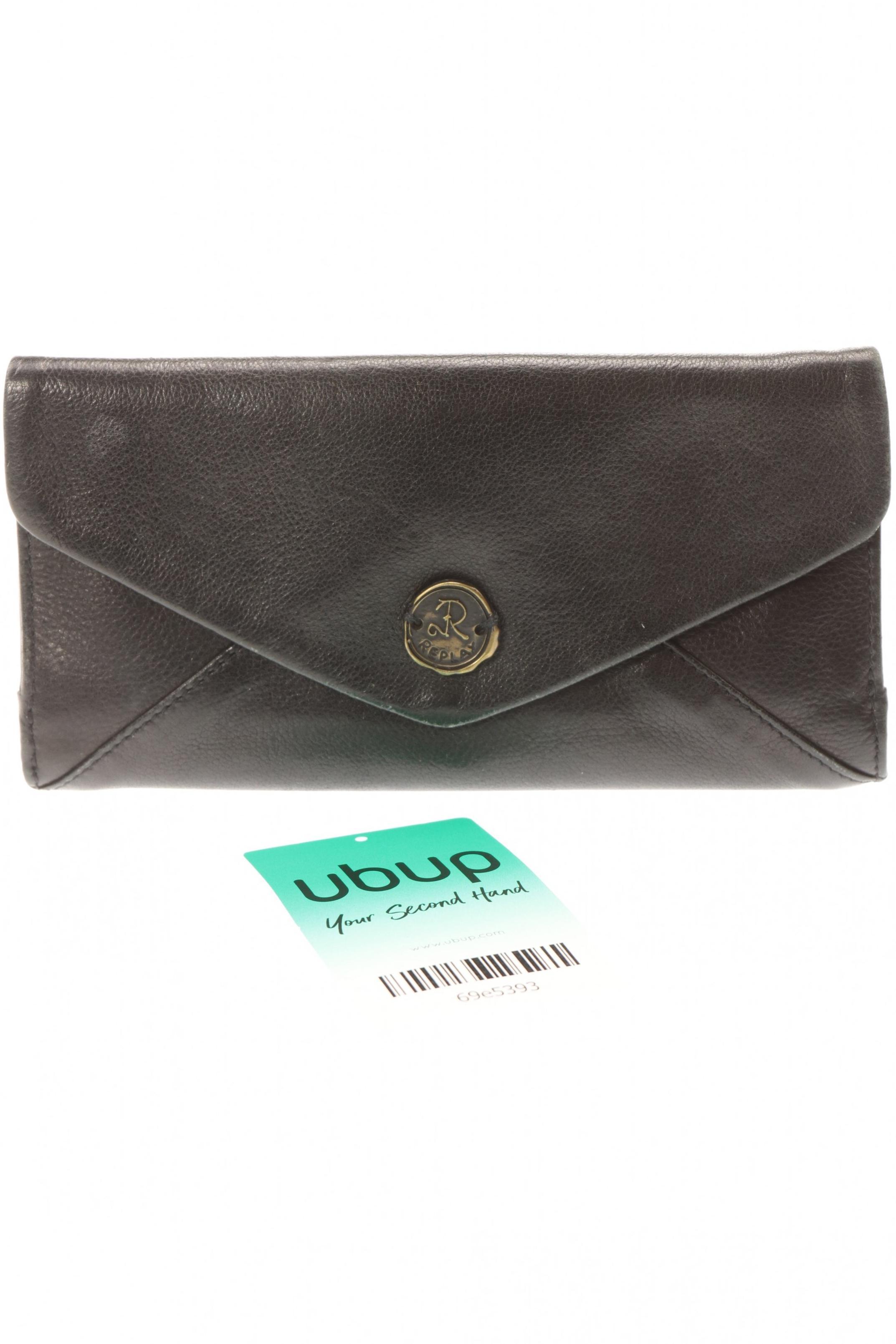 

Replay Damen Portemonnaie, schwarz, Gr.