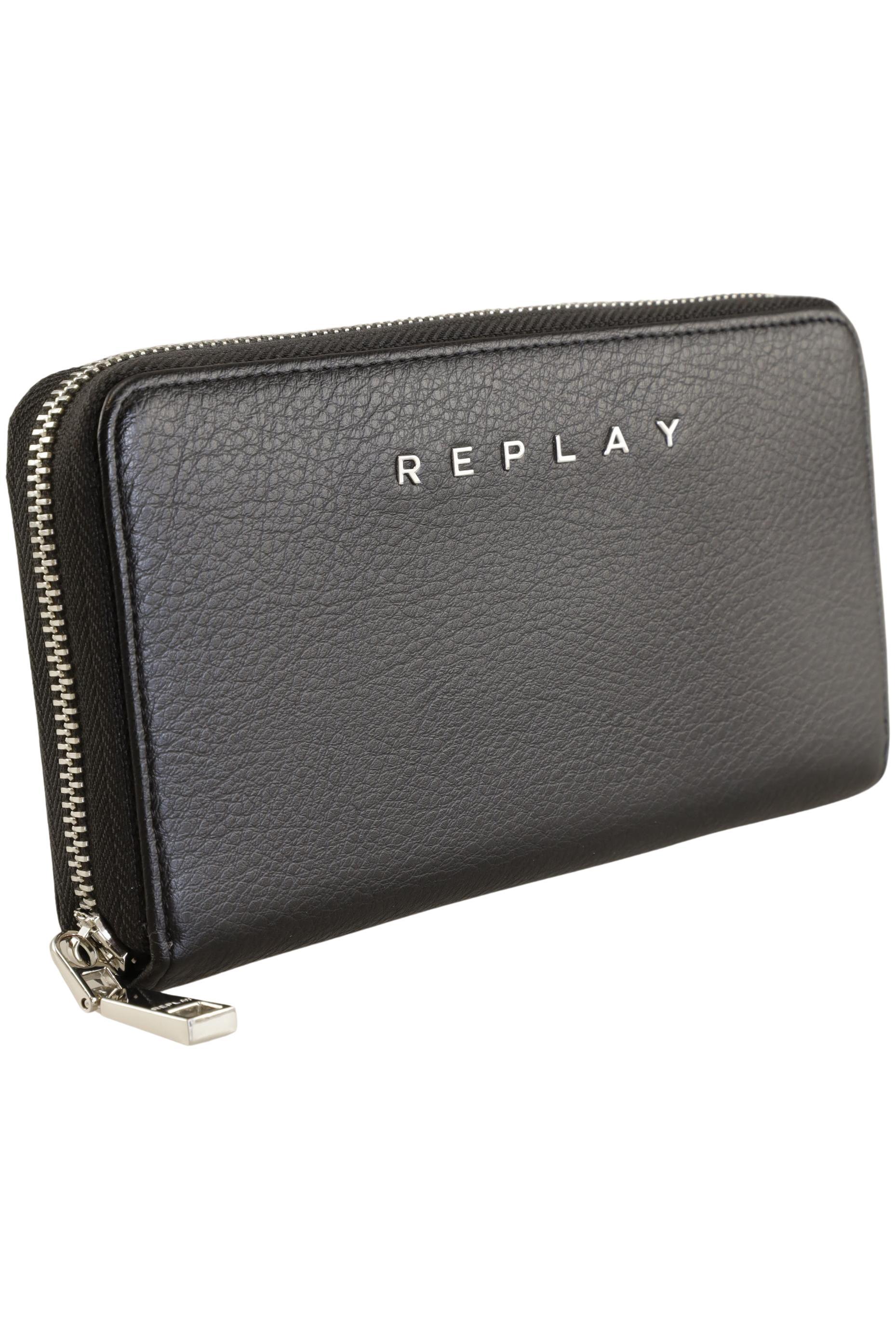 

Replay Damen Portemonnaie, schwarz, Gr.