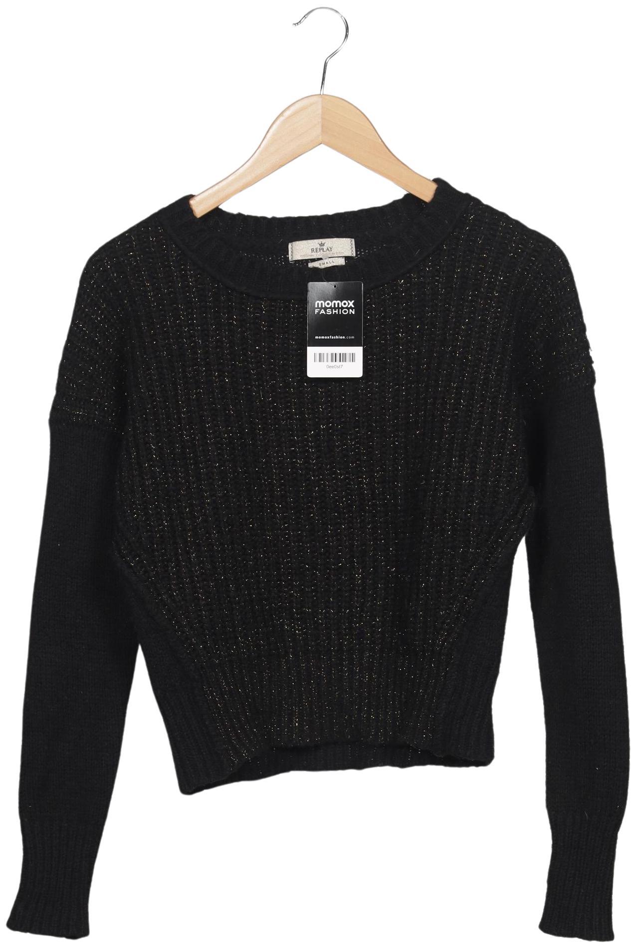 

Replay Damen Pullover, schwarz, Gr. 36