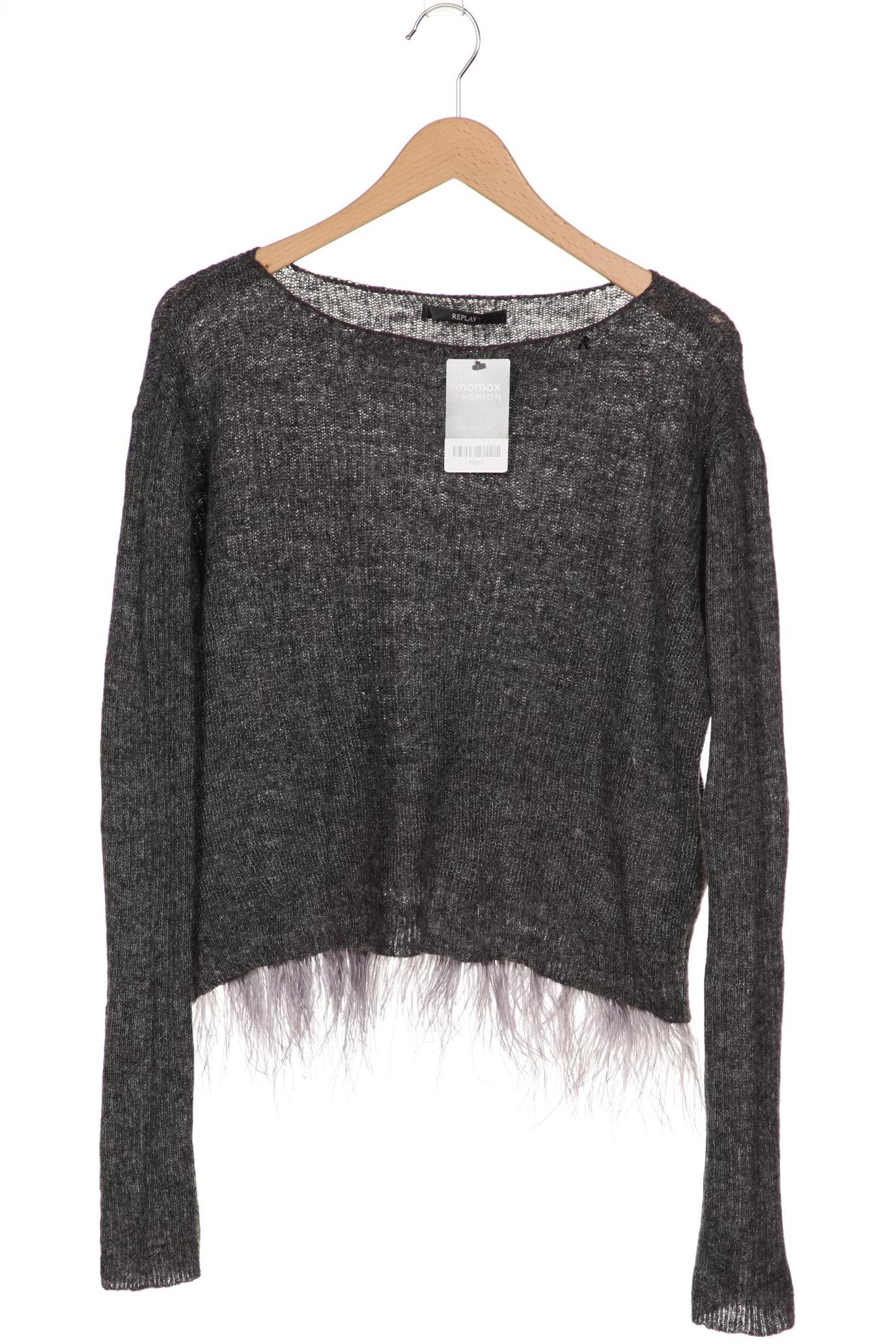 

Replay Damen Pullover, grau