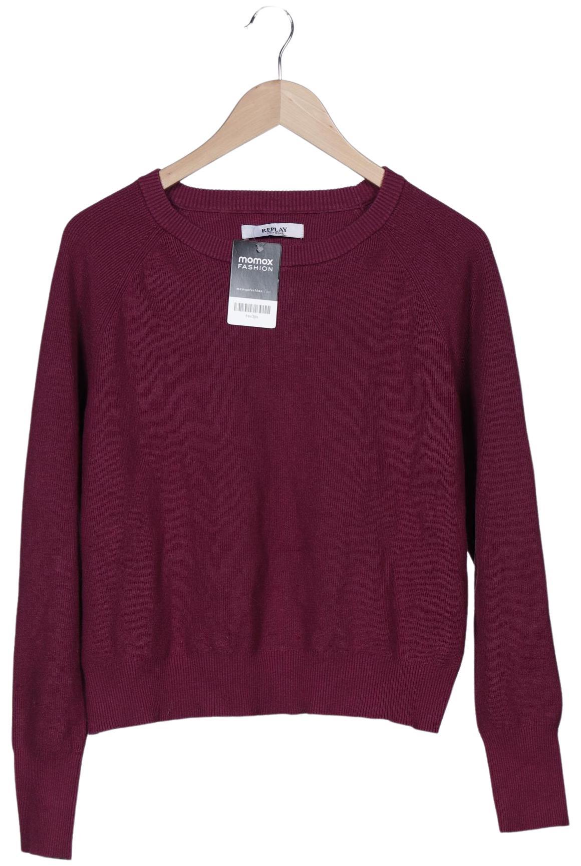 

Replay Damen Pullover, bordeaux, Gr. 42