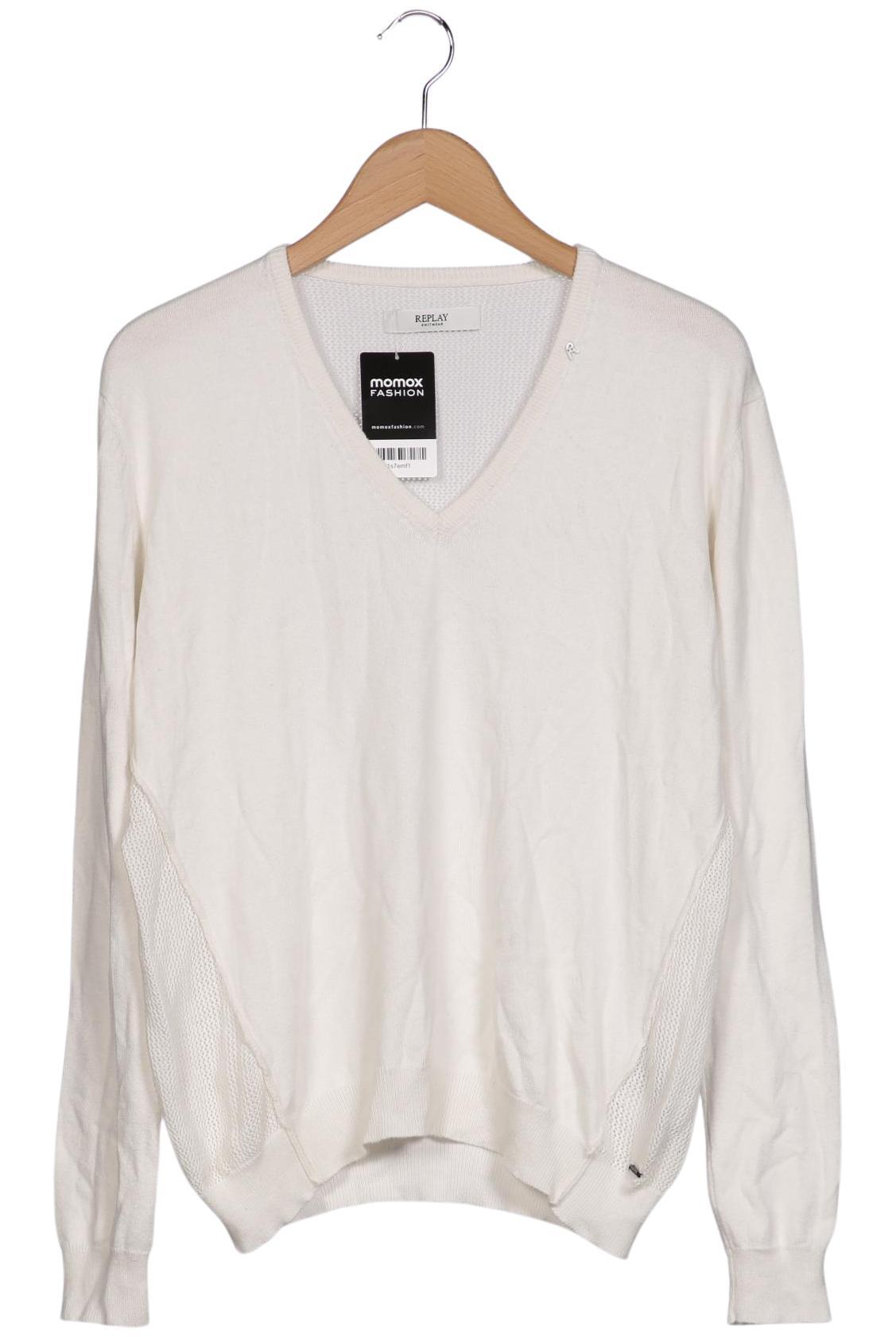 

Replay Damen Pullover, cremeweiß, Gr. 38
