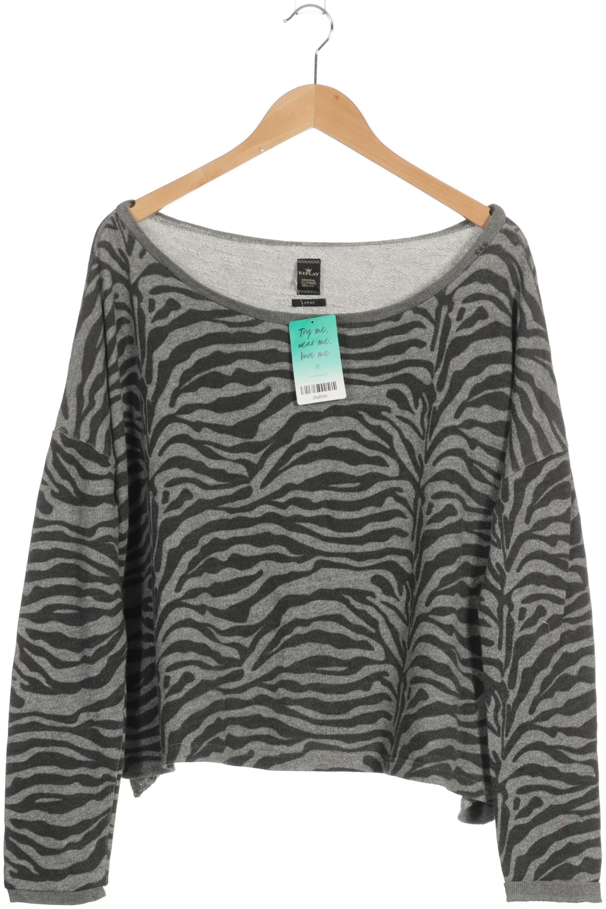 

Replay Damen Pullover, grau, Gr.