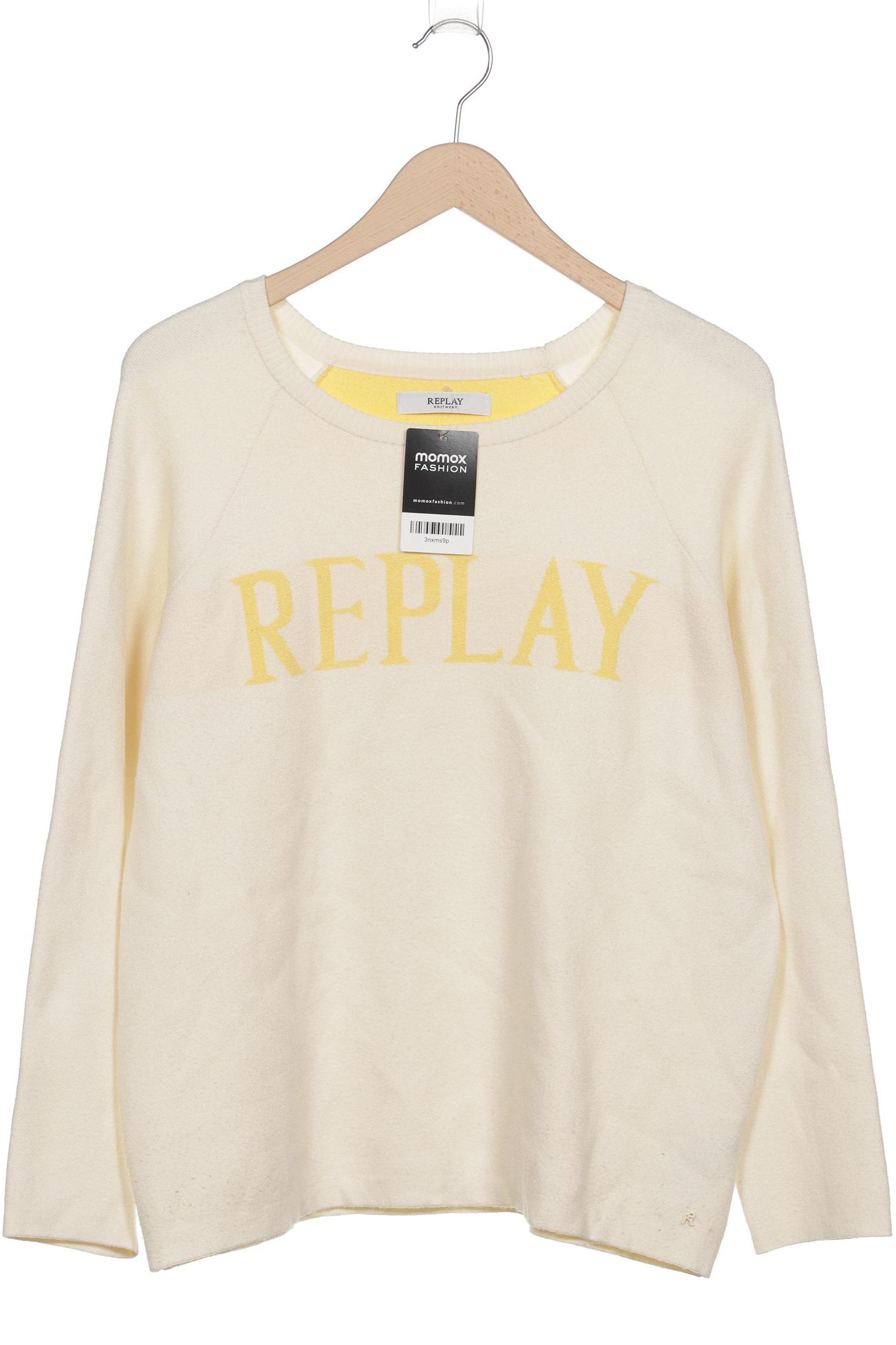 

Replay Damen Pullover, cremeweiß, Gr. 38