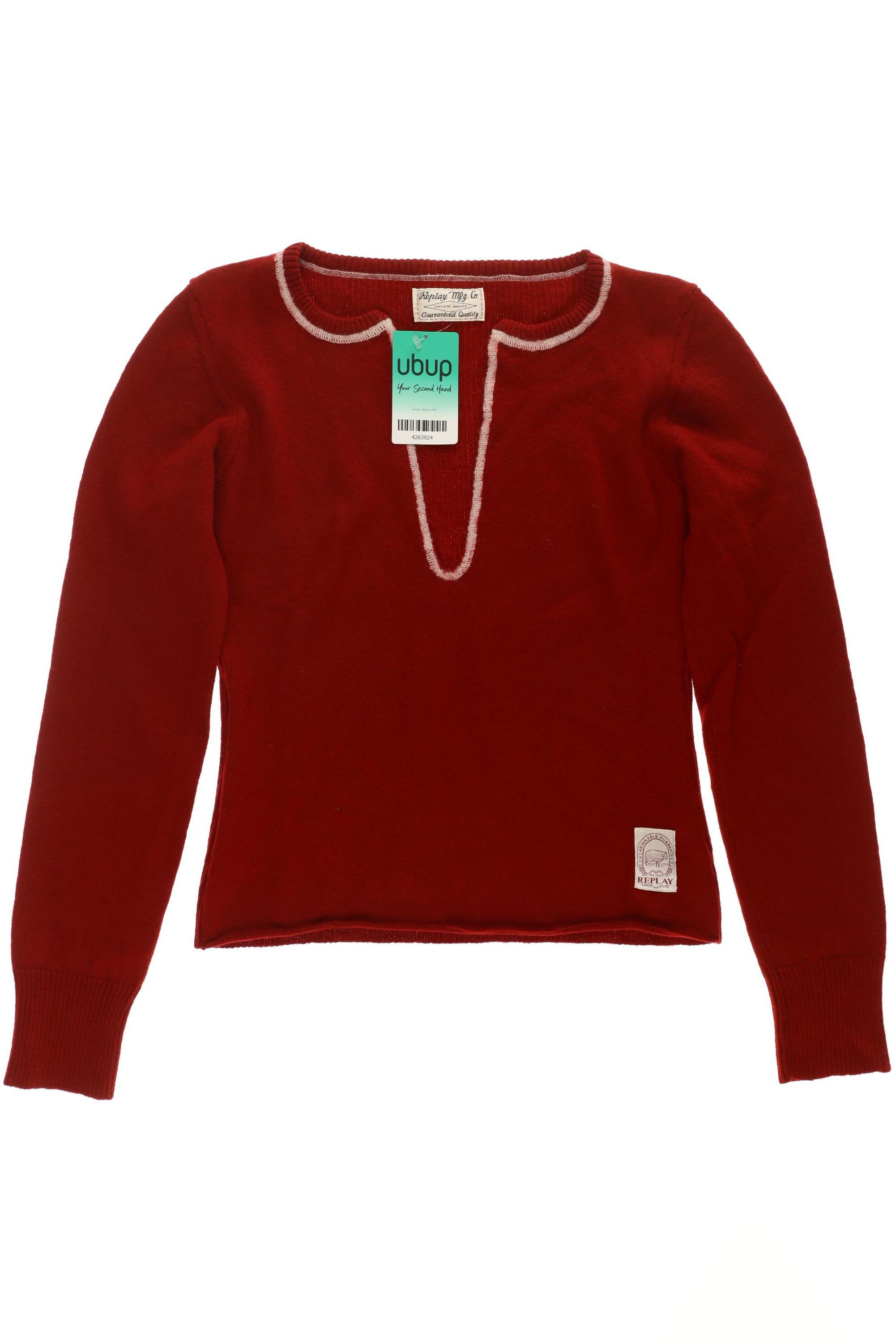 

Replay Damen Pullover, rot, Gr.
