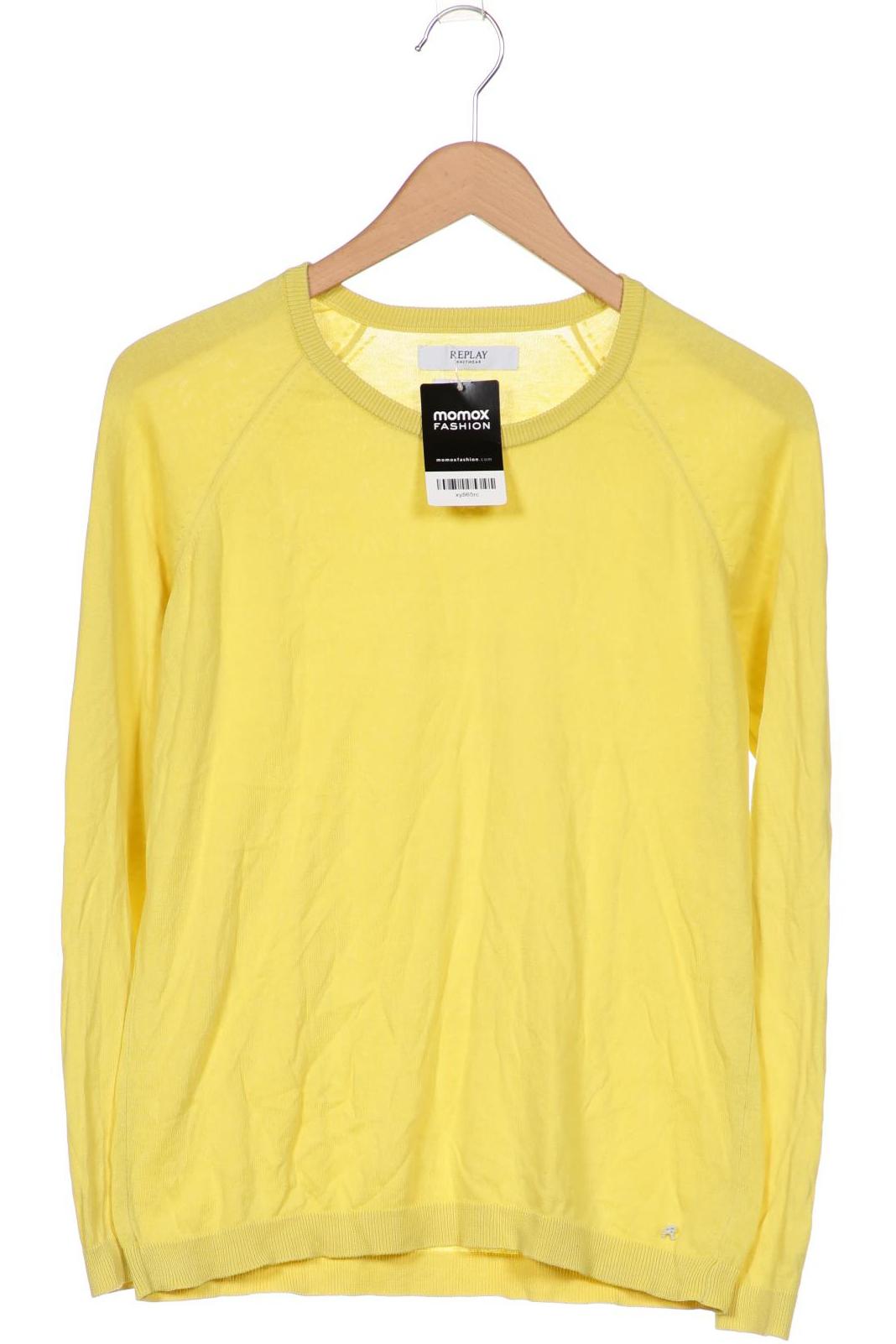 

Replay Damen Pullover, gelb, Gr. 42