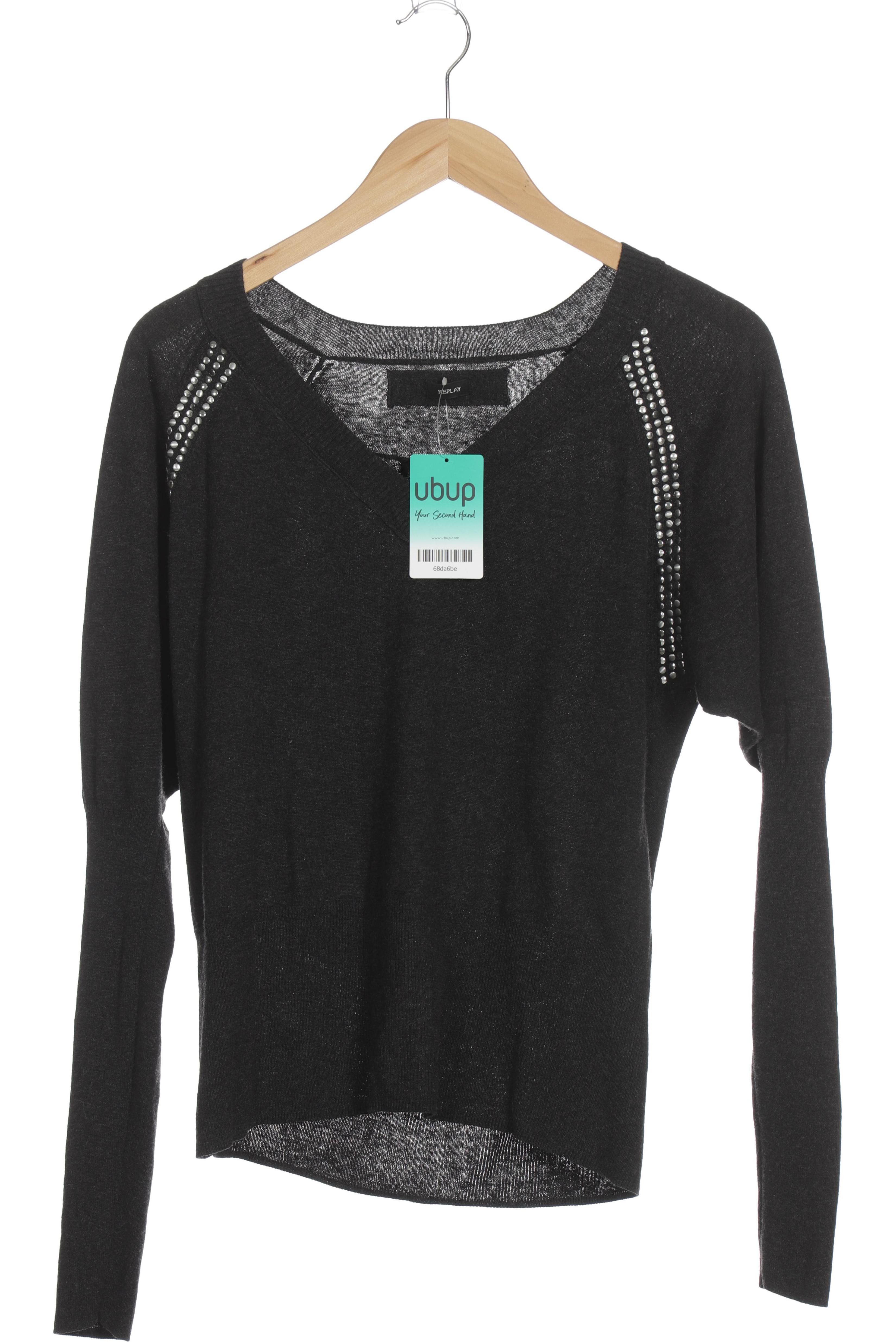 

Replay Damen Pullover, grau, Gr.