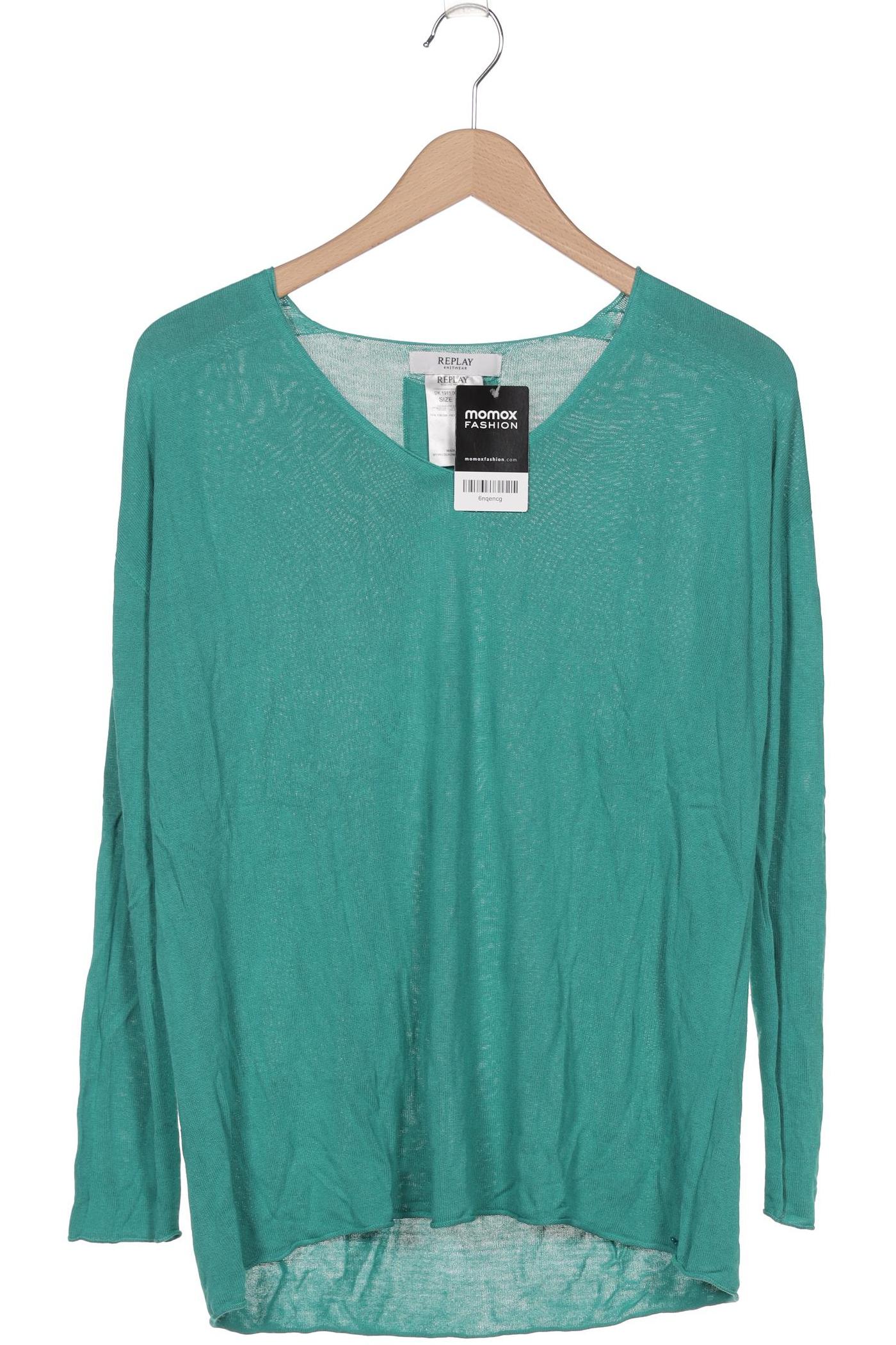 

Replay Damen Pullover, türkis, Gr. 38