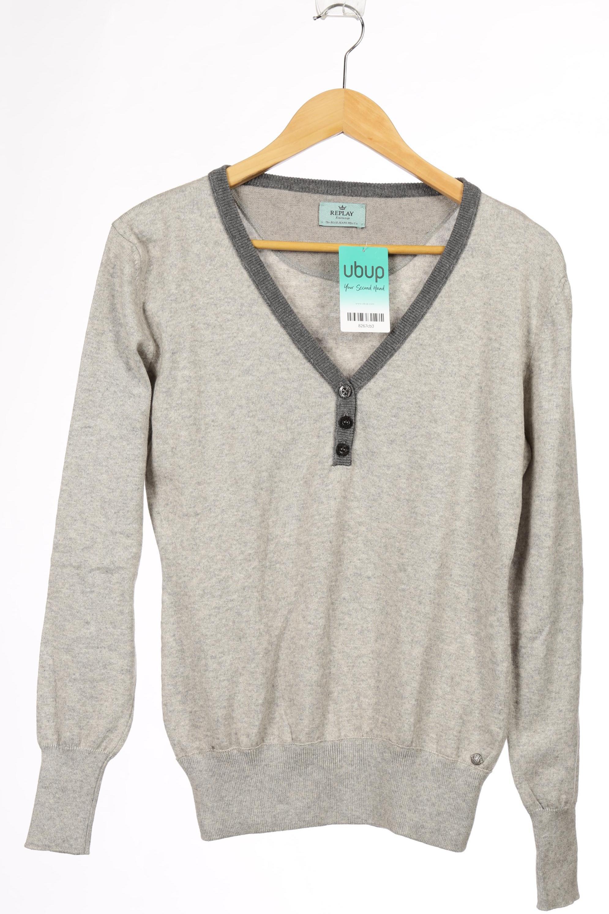 

Replay Damen Pullover, grau, Gr.