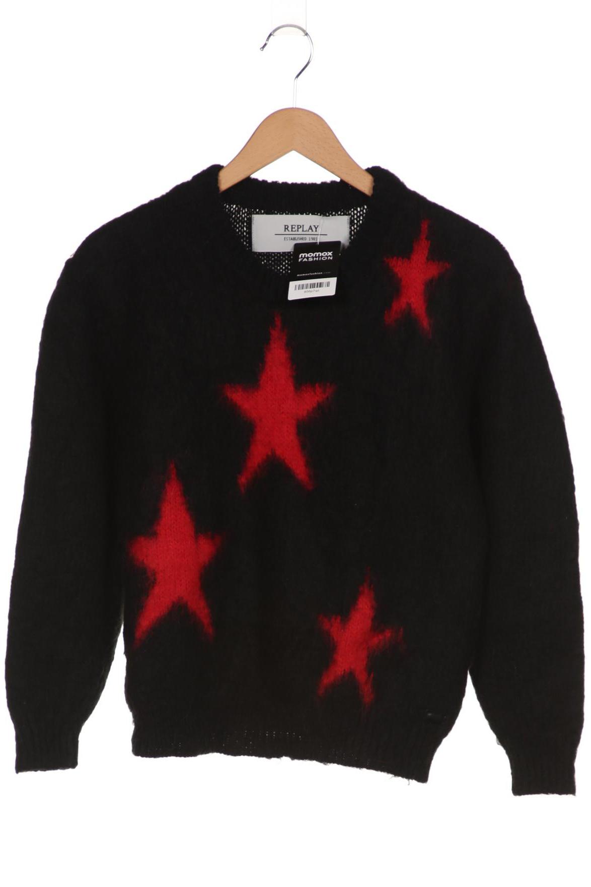 

Replay Damen Pullover, schwarz, Gr. 42