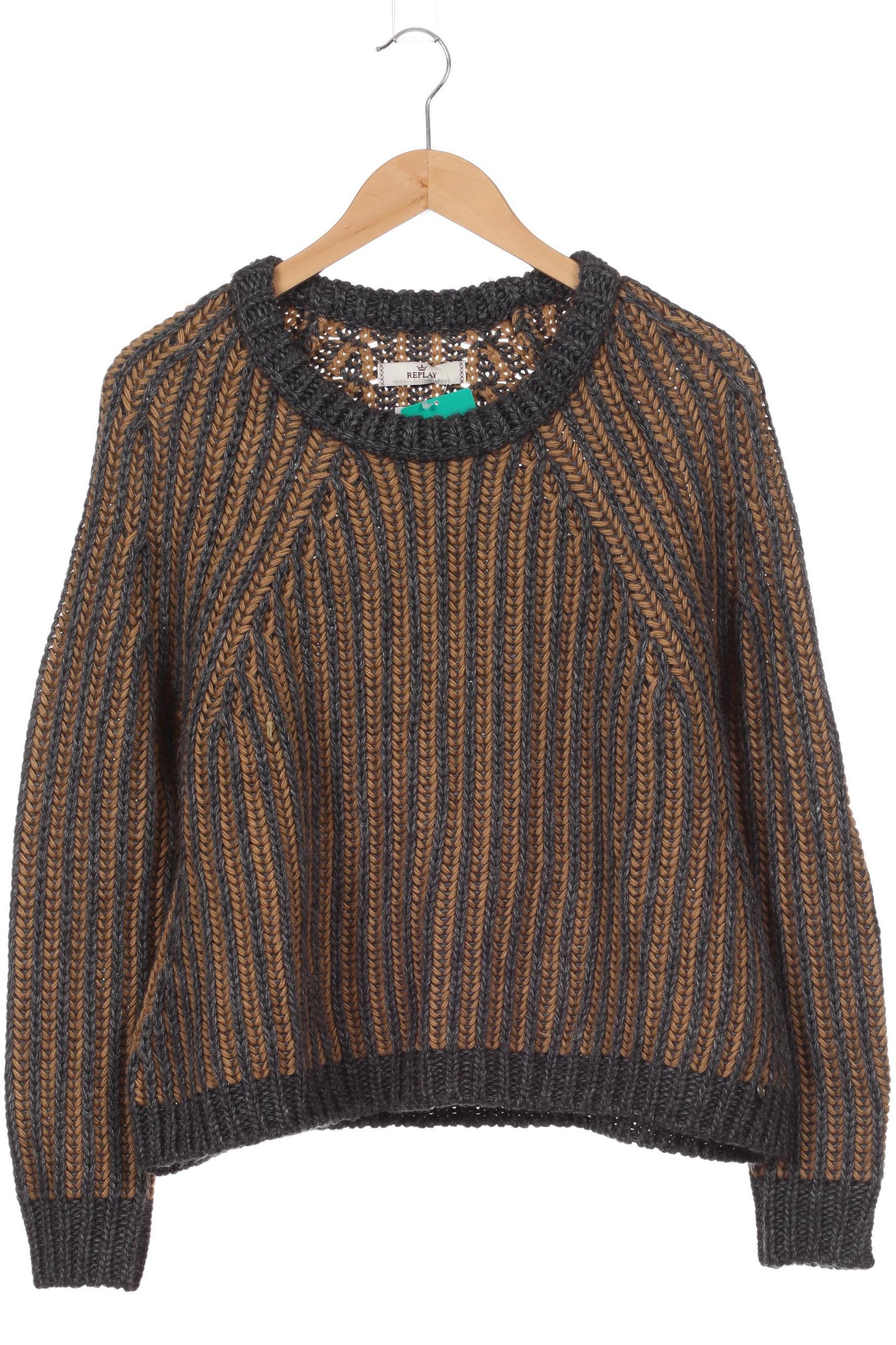 

Replay Damen Pullover, grau, Gr.