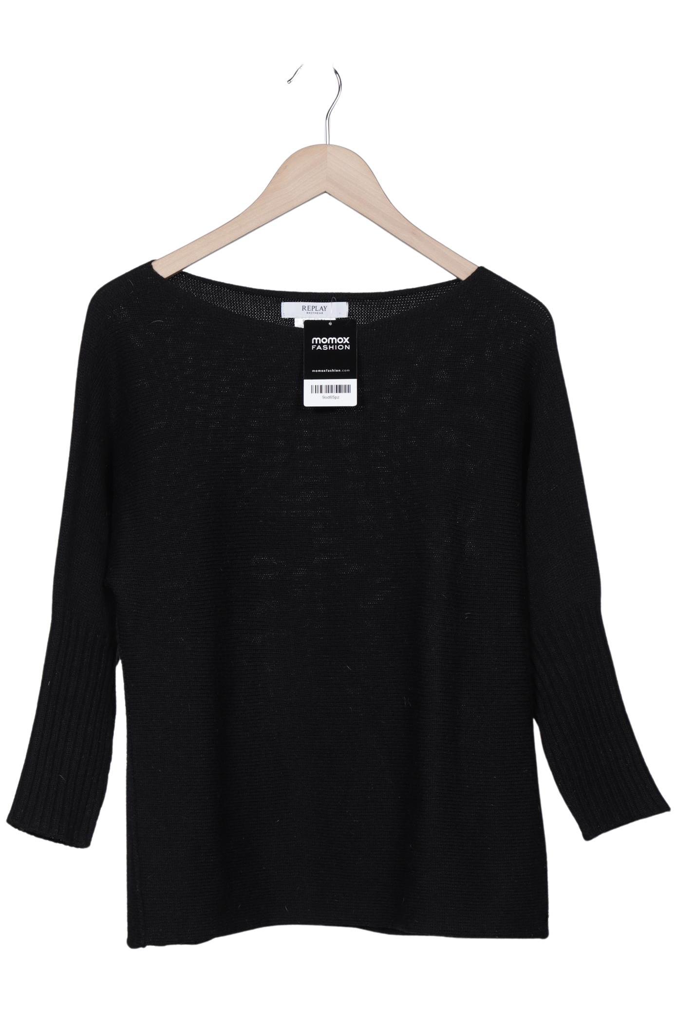 

Replay Damen Pullover, schwarz, Gr. 36