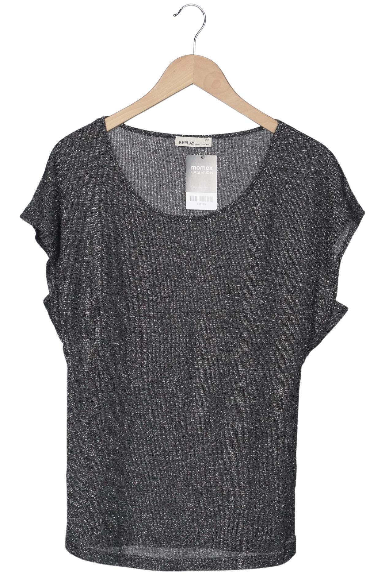 

Replay Damen Pullover, silber, Gr. 38
