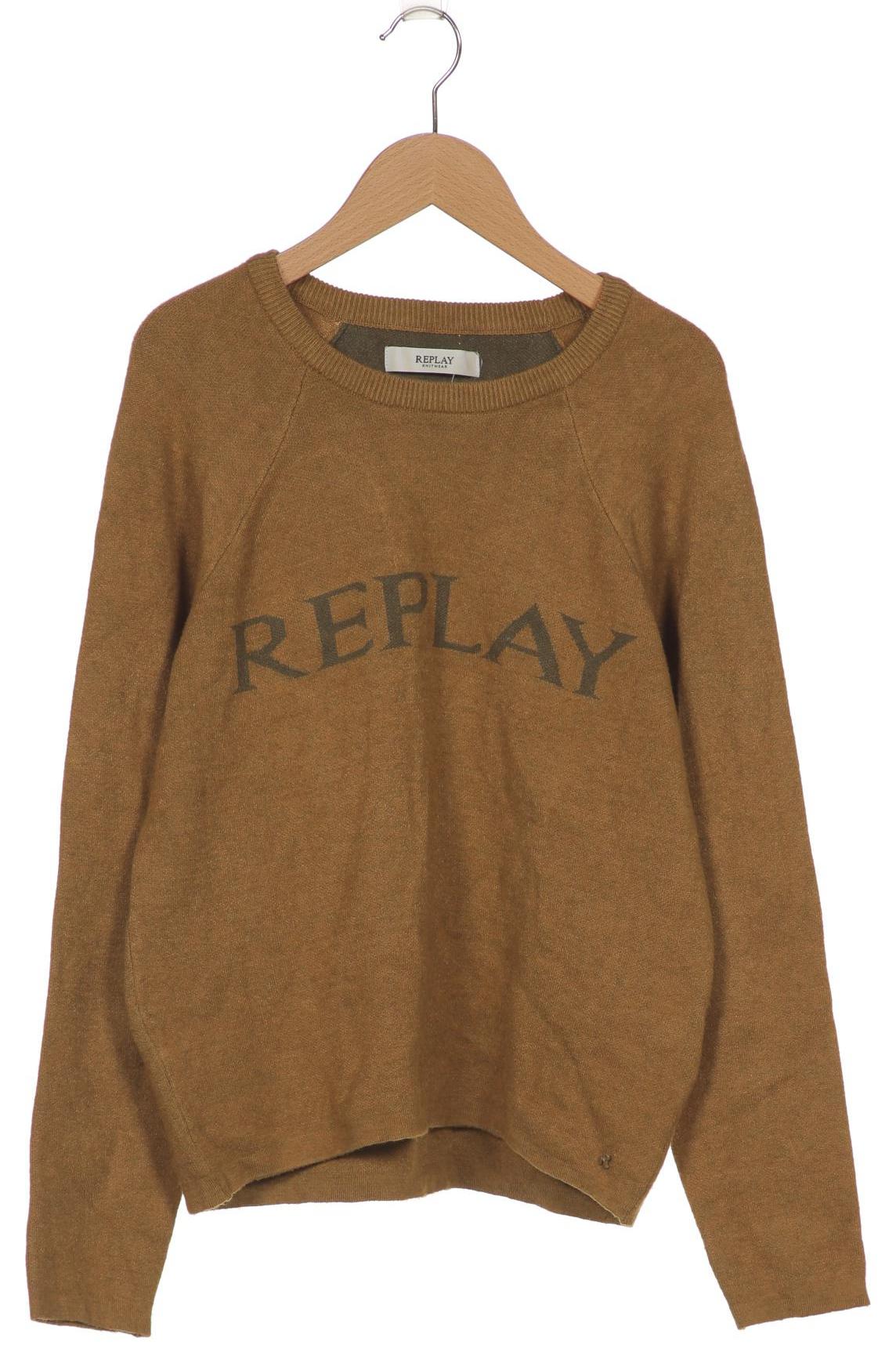 

Replay Damen Pullover, braun, Gr. 38