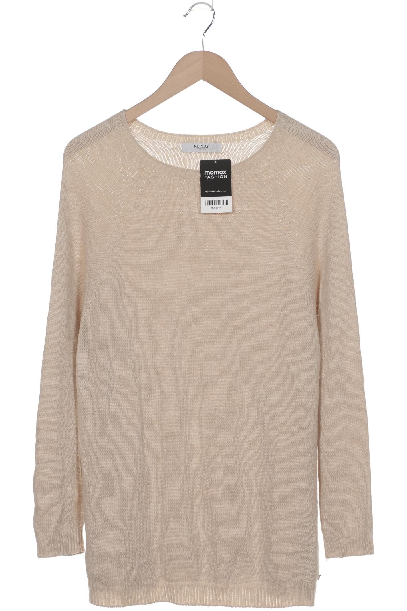 

Replay Damen Pullover, beige, Gr. 44