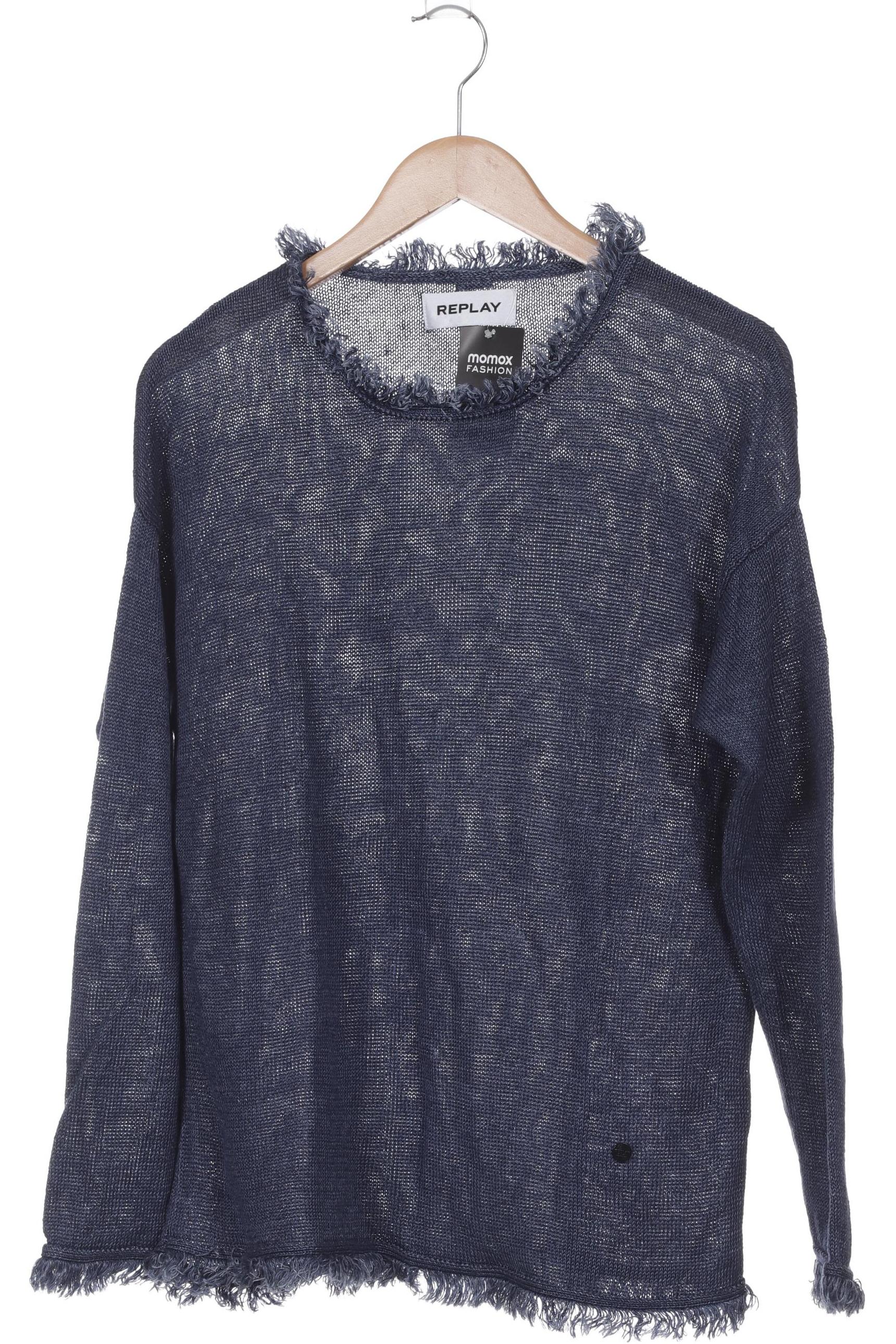 

Replay Damen Pullover, blau, Gr. 42