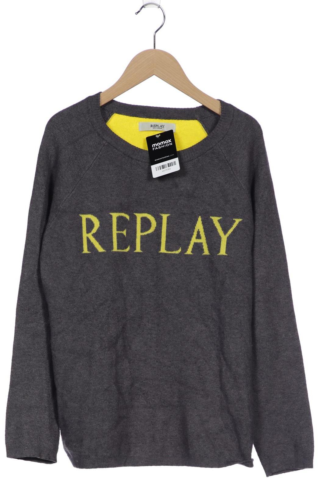

Replay Damen Pullover, grau