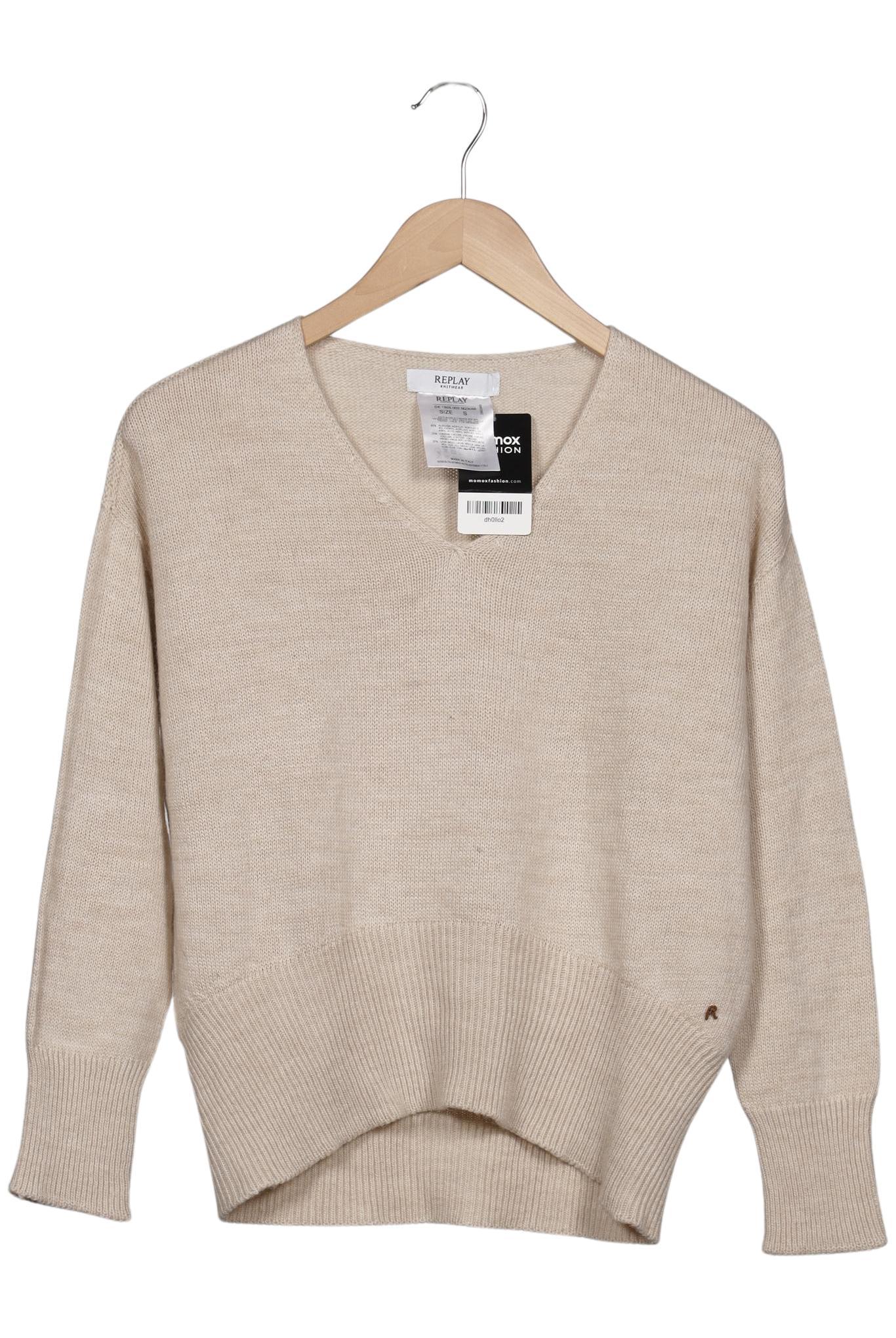 

Replay Damen Pullover, beige, Gr. 36