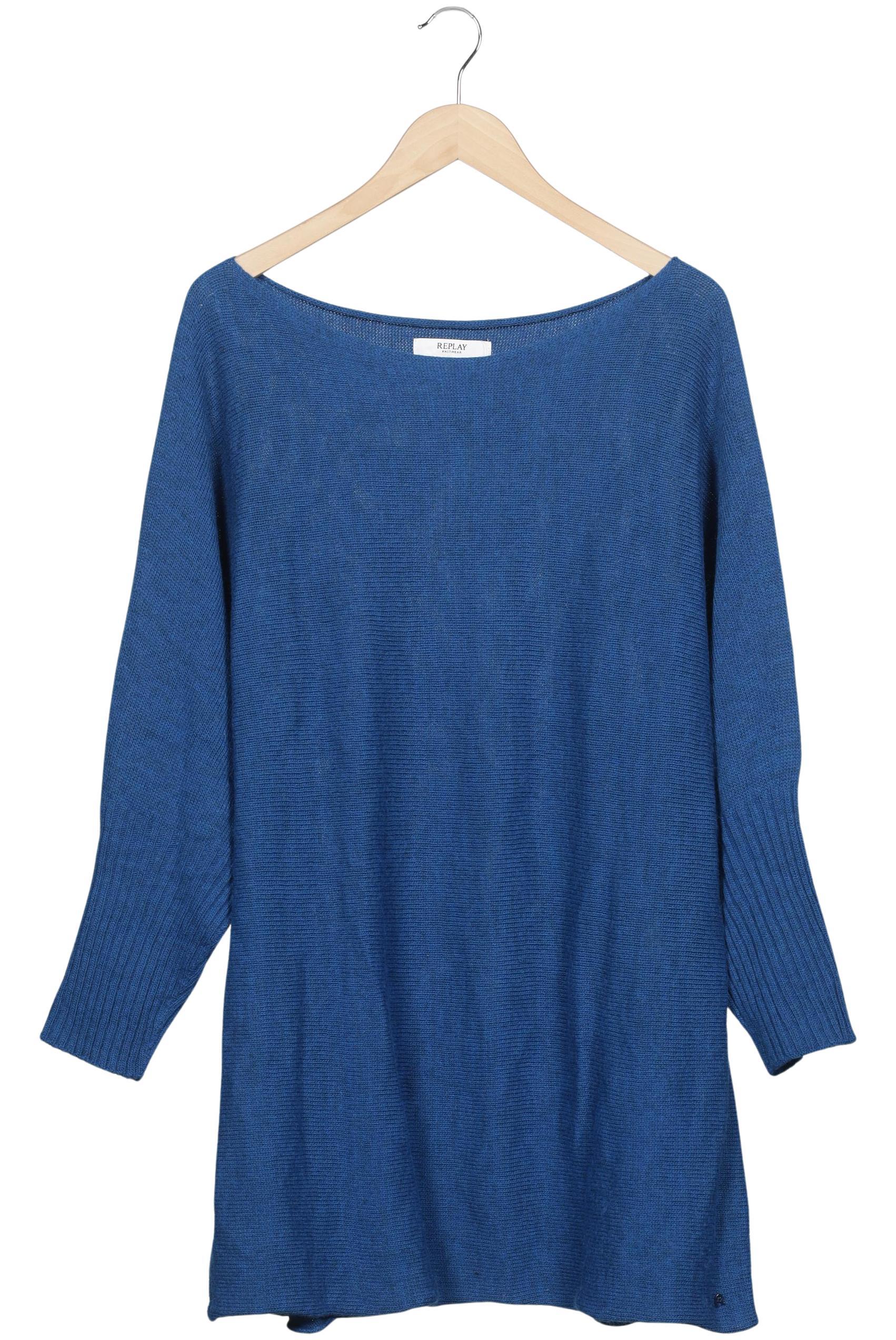 

Replay Damen Pullover, blau, Gr. 44