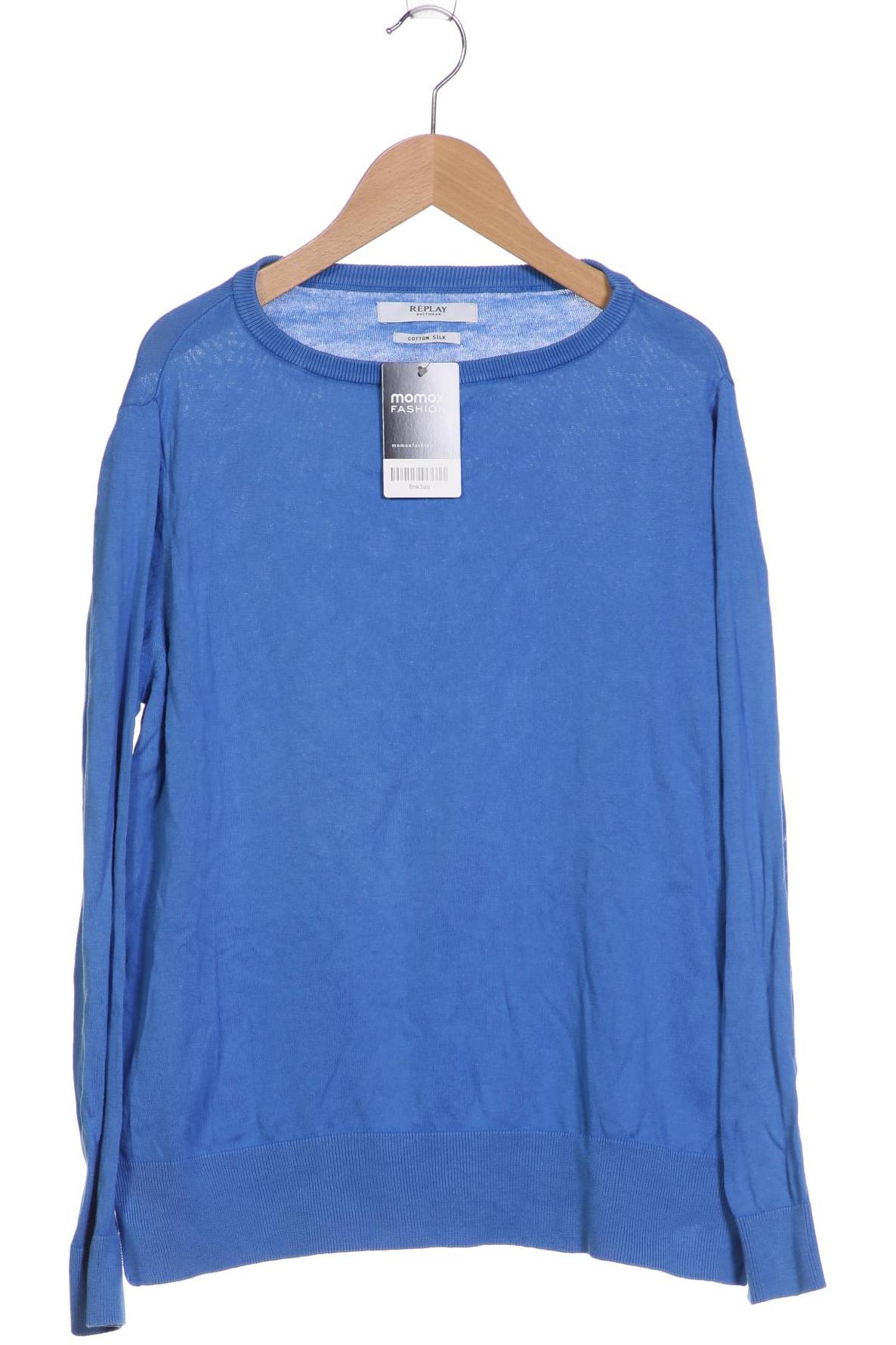 

Replay Damen Pullover, blau