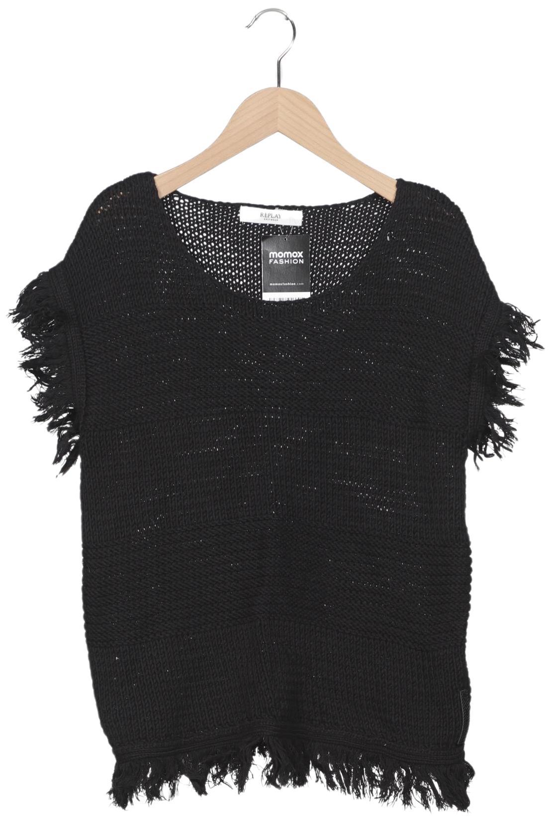 

Replay Damen Pullover, schwarz, Gr. 38