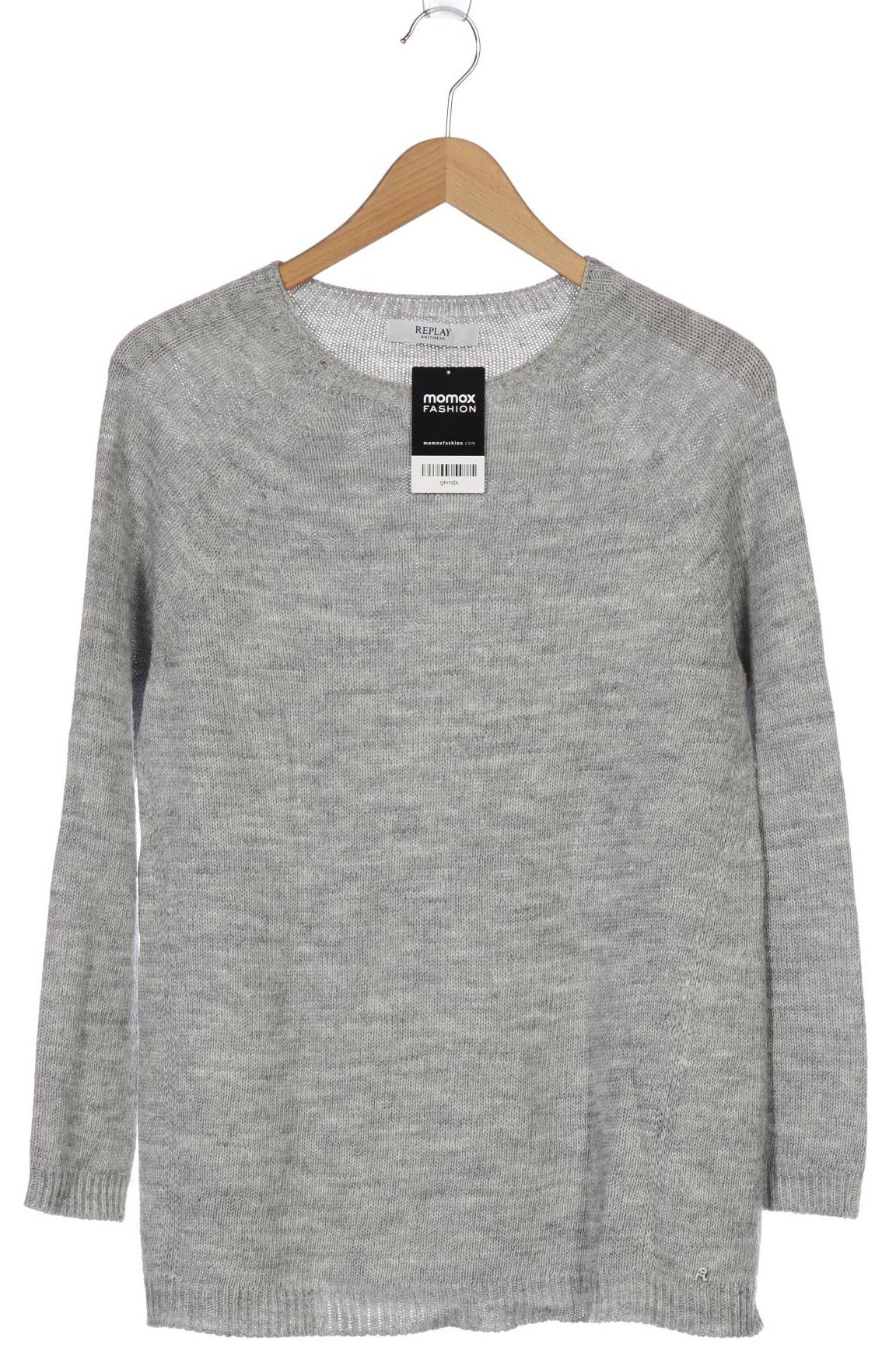 

Replay Damen Pullover, grau